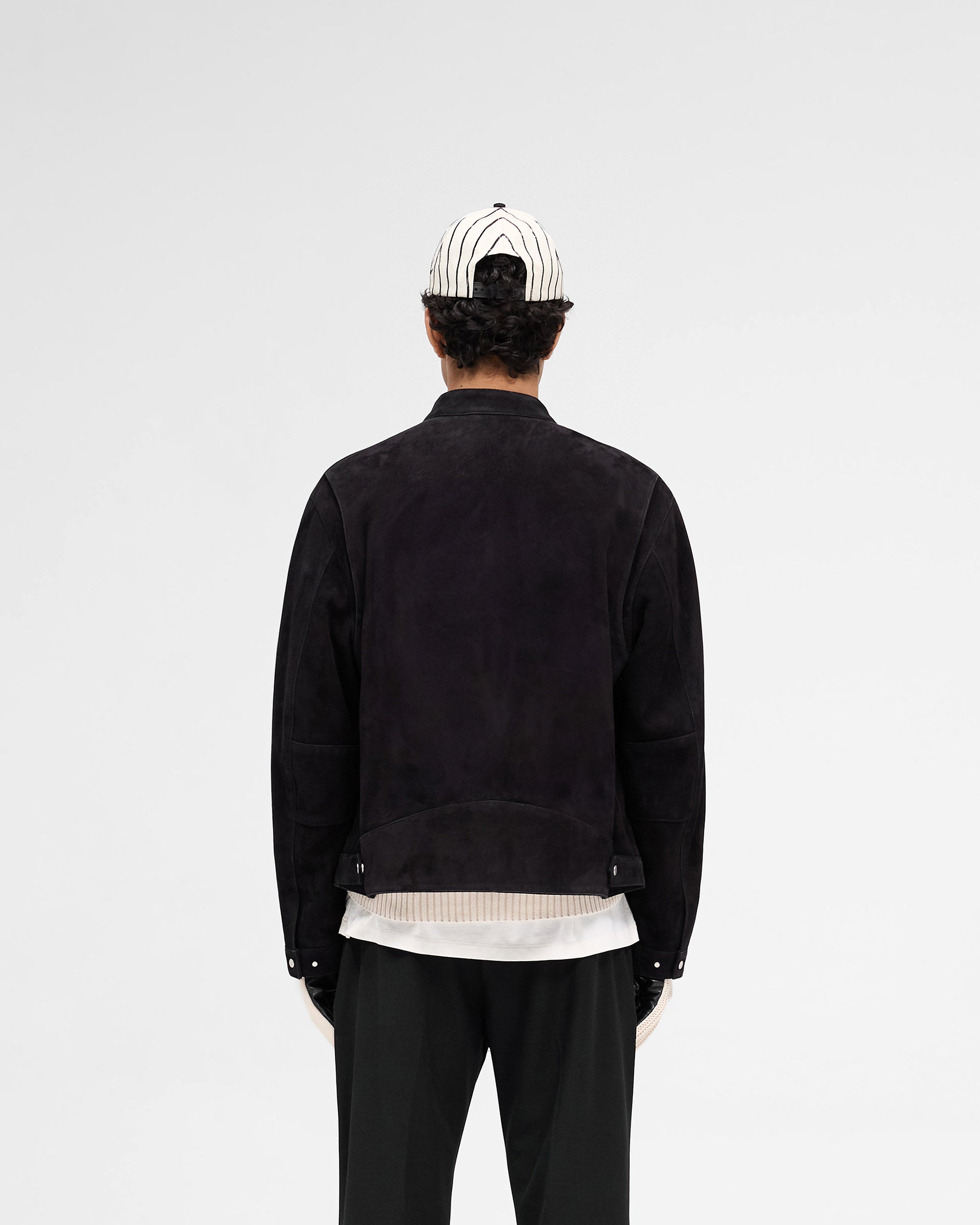 Overdrive Suede Jacket - Jet Black