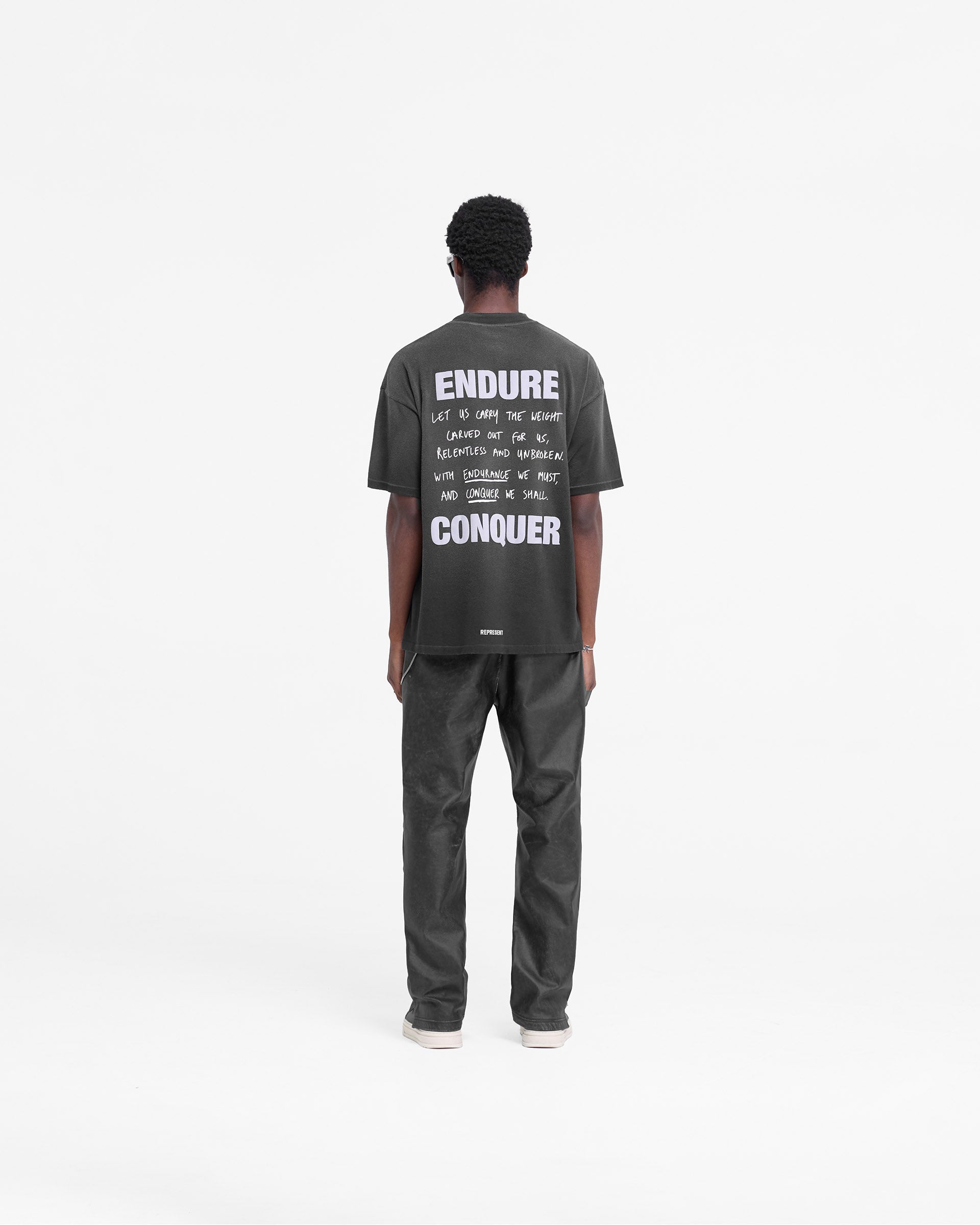 Atlas T-Shirt - Stained Black