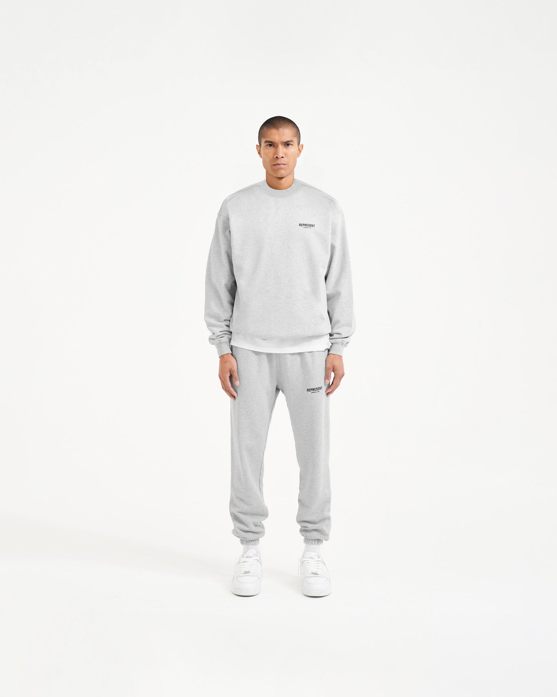 Represent Owners Club Sweater - Ash Grey