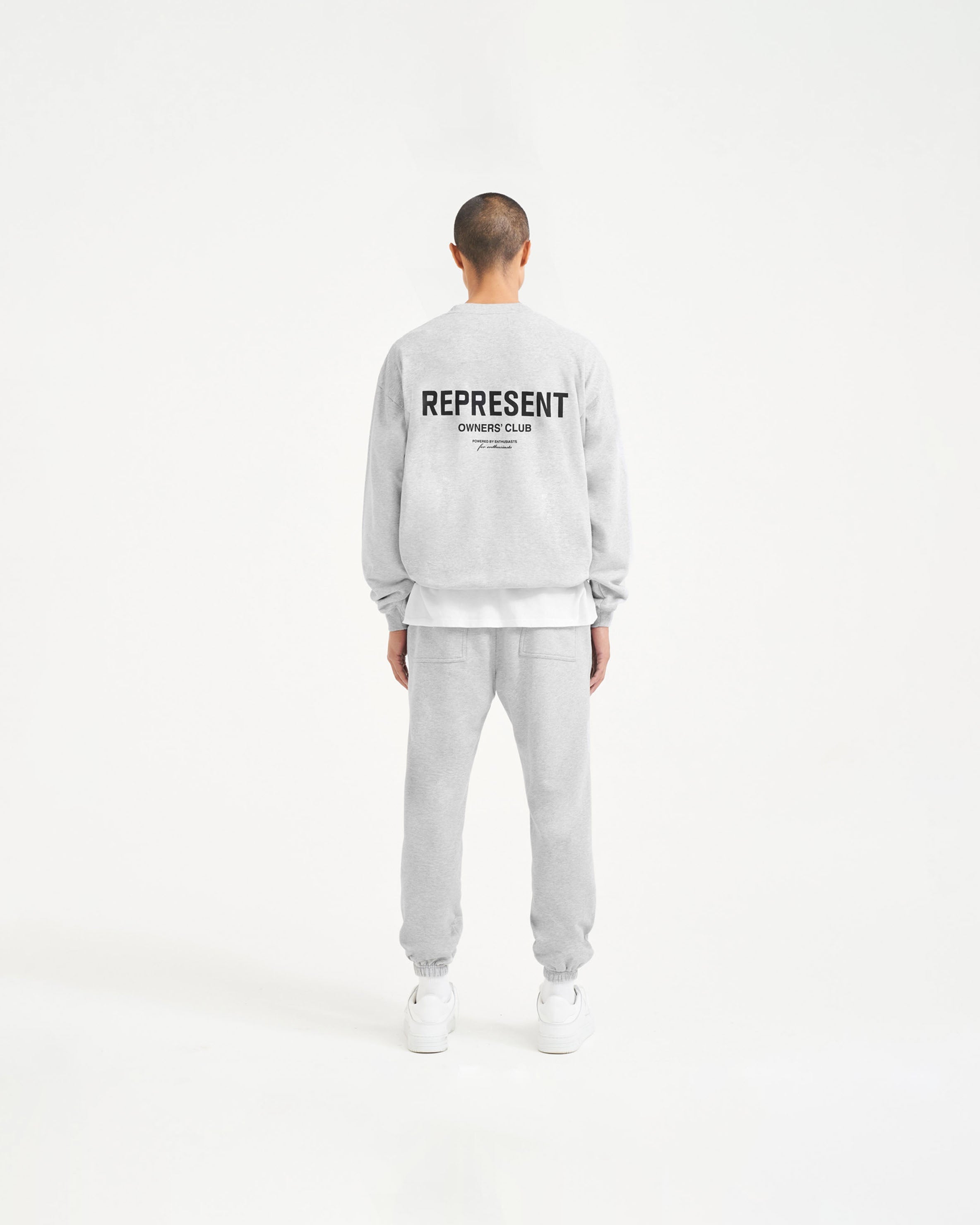 Represent Owners Club Sweater - Ash Grey