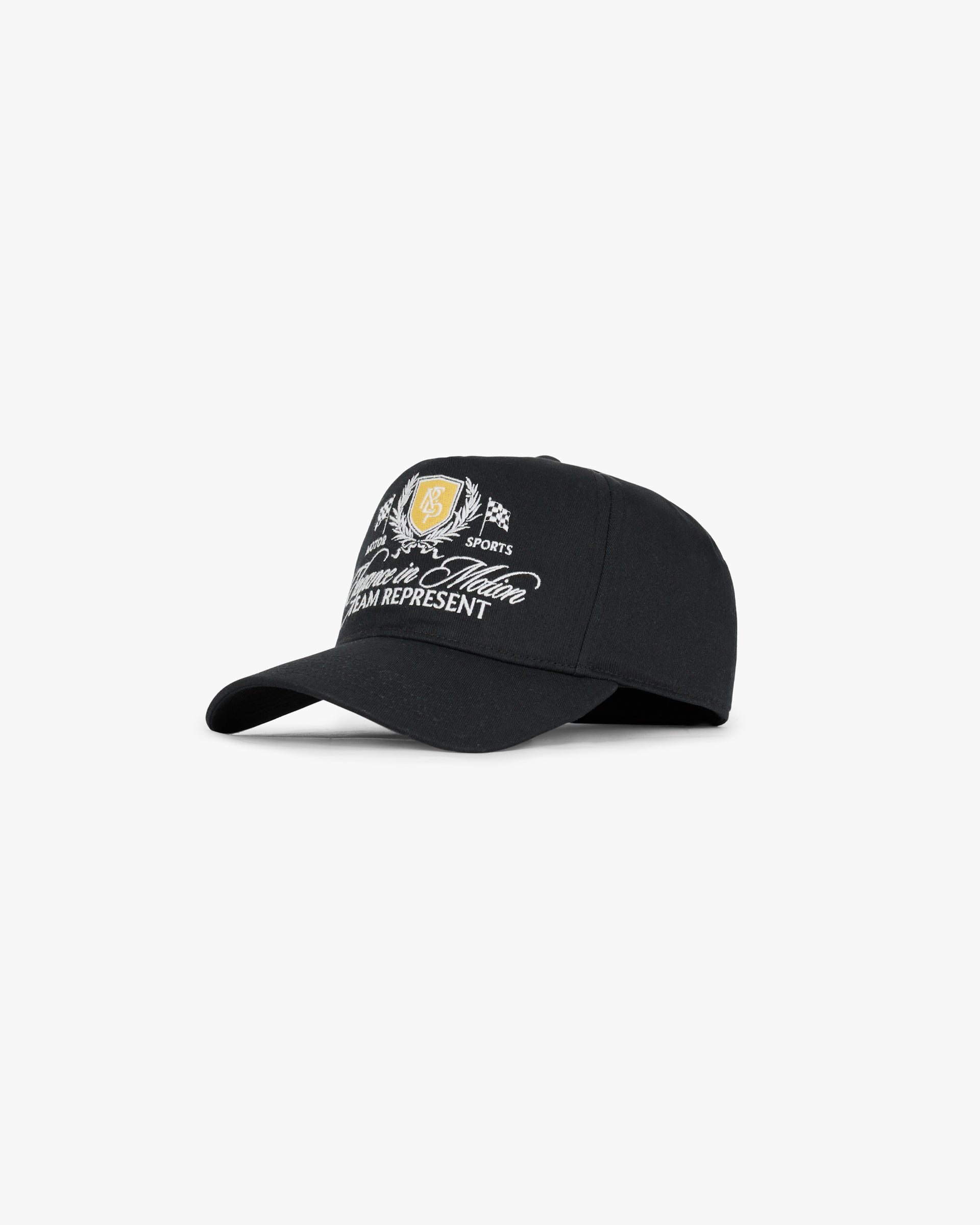Represent Crest Cap - Jet Black