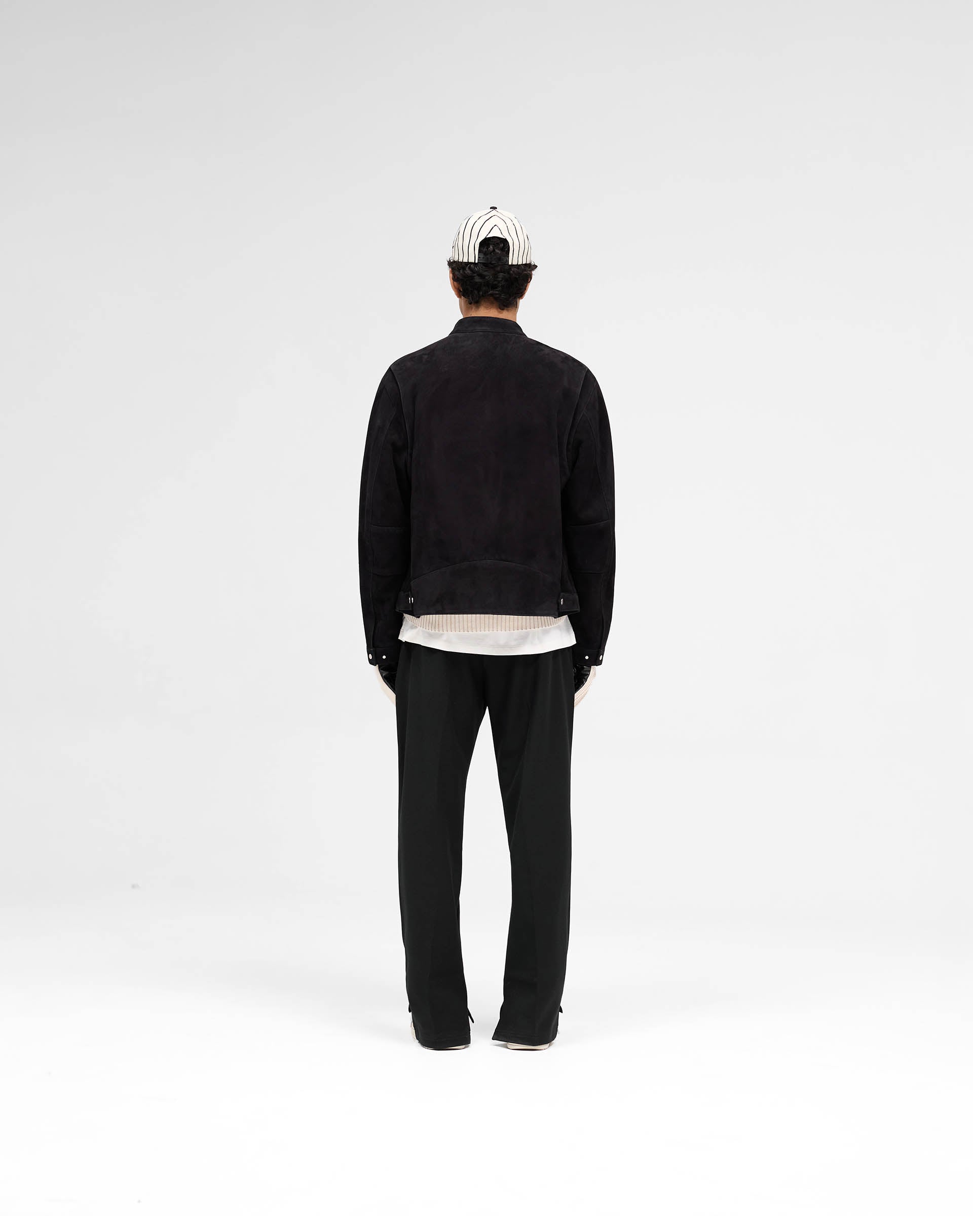 Overdrive Suede Jacket - Jet Black