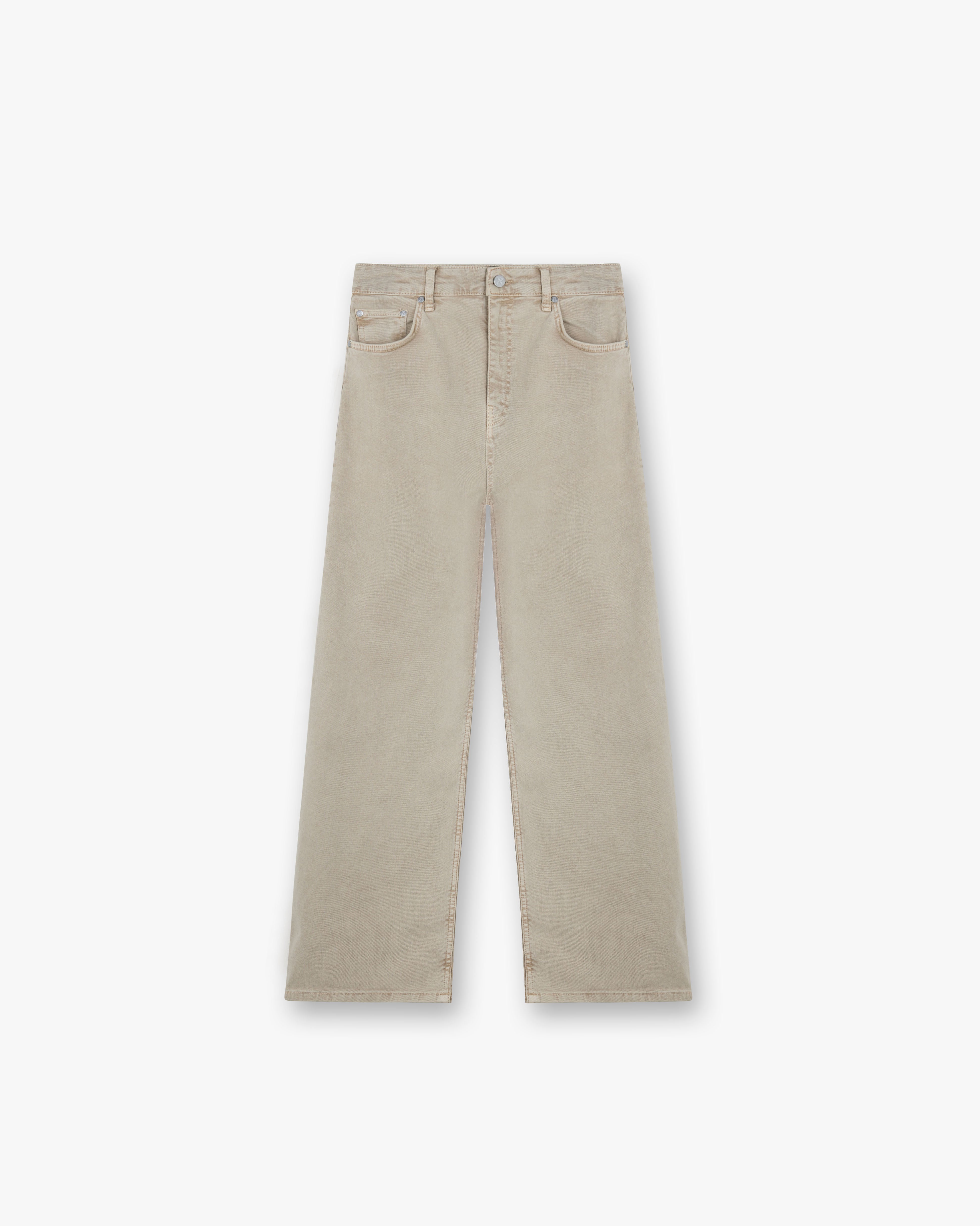 Balloon Leg Jean - Iced Latte