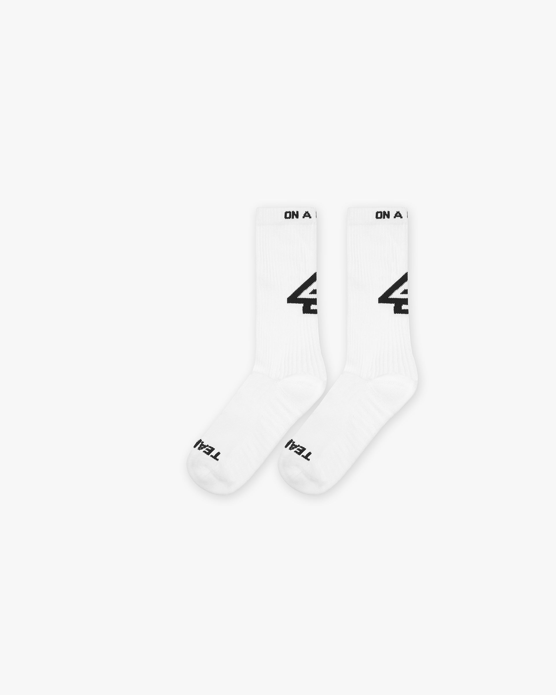 Chaussettes avec logo 247 - Blanc