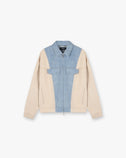 R4 Colour Block Denim Jacket