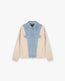 R4 Colour Block Denim Jacket