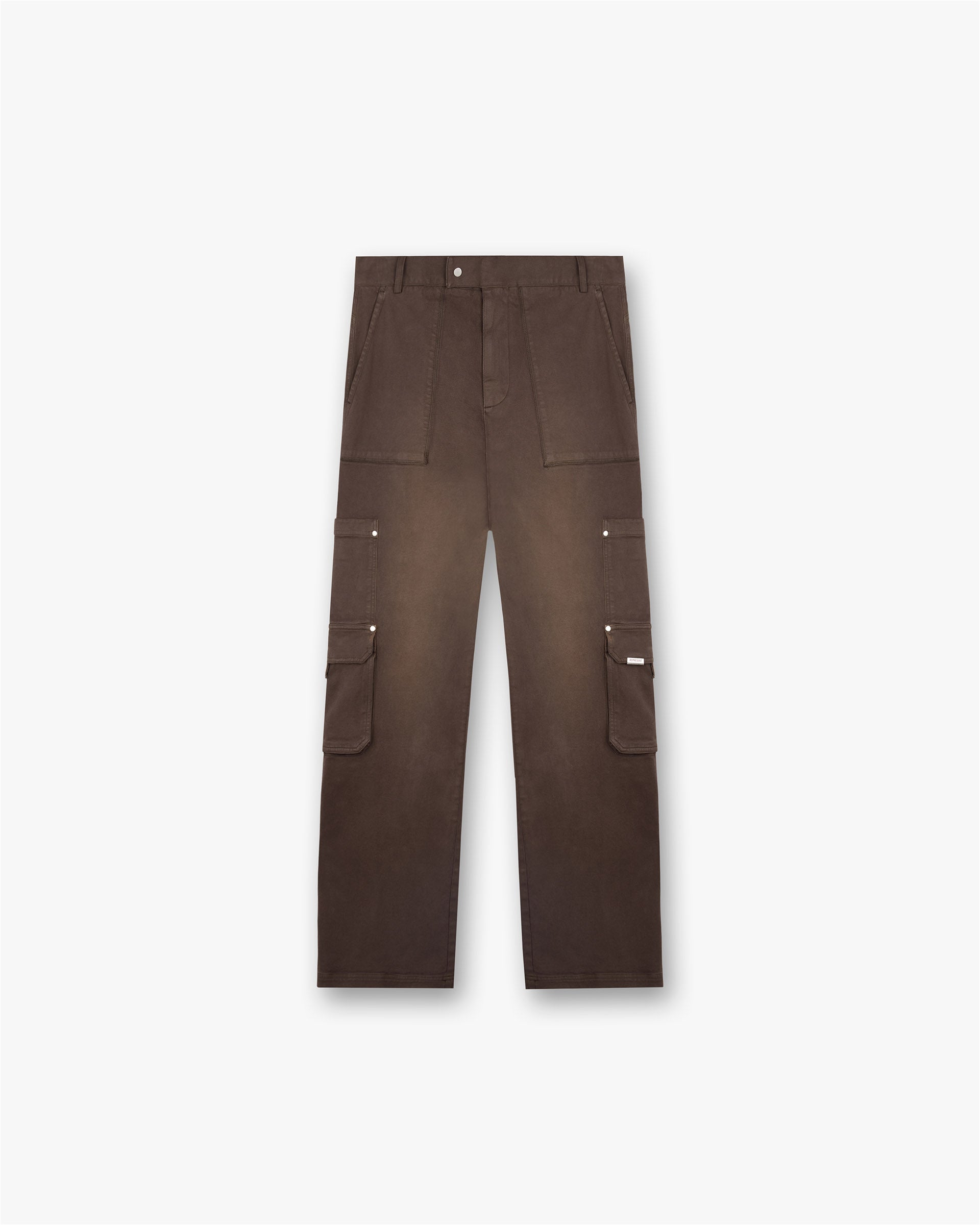 Front product image of a mens brown pant on a plain white background | Workshop Pant in Cedar | Durable and stylish pants | FW24 Pants | Represent Clo