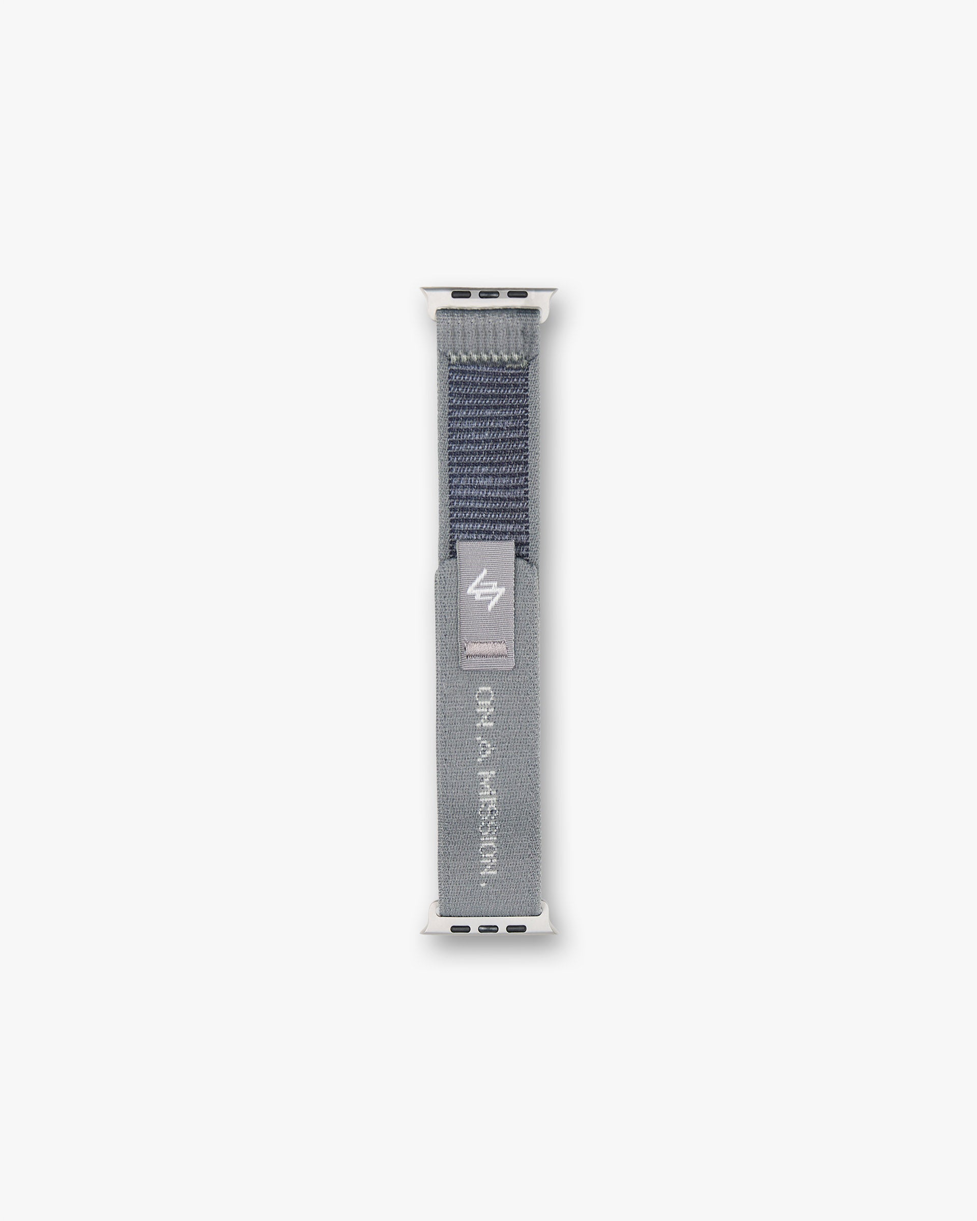 Product image of a mens titanium watch strap on a plain white background | 247 Apple Watch Strap in Titanium | Titanium watch strap accessory | 247 Accessories | Represent Clo