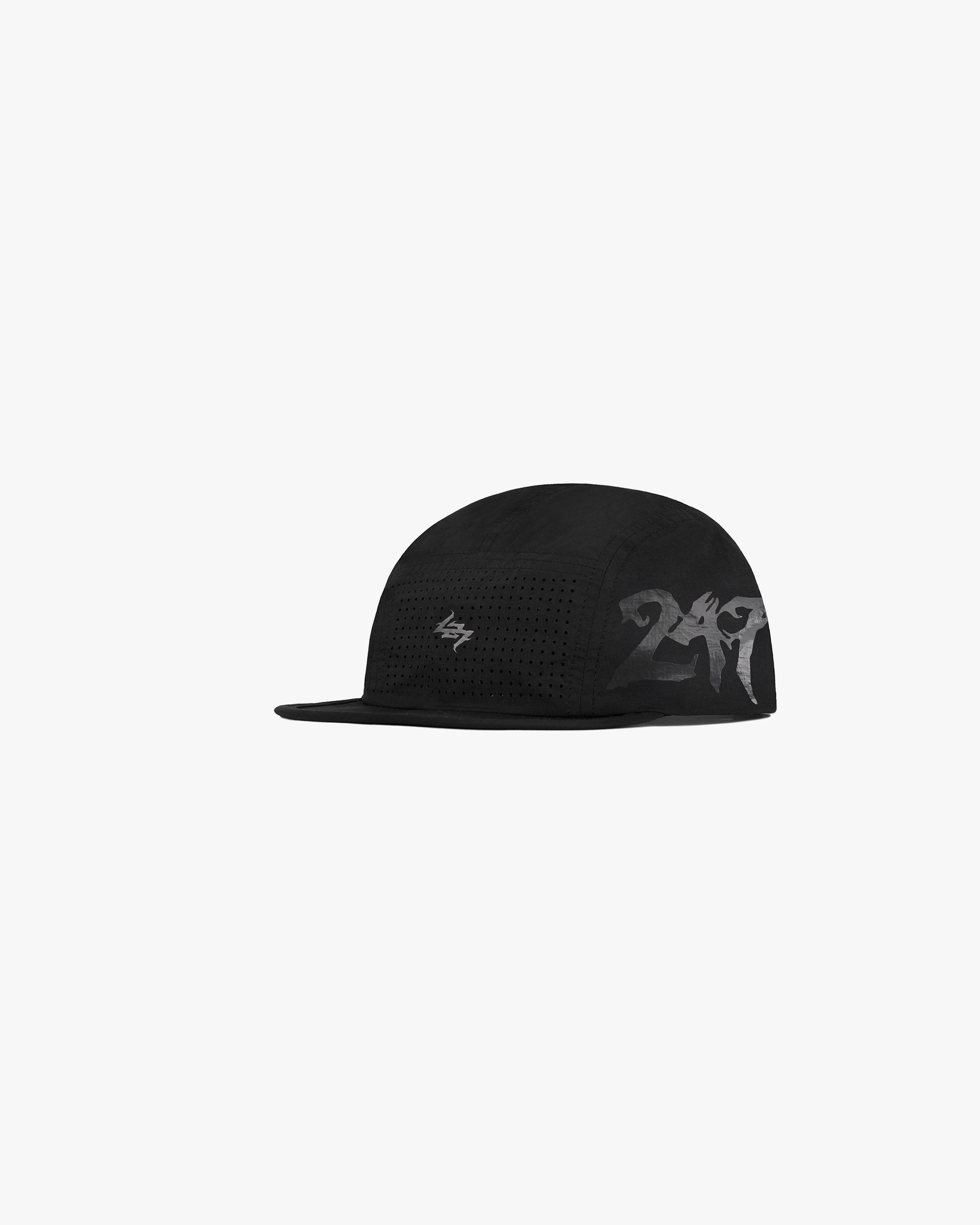 Team 247 X END Running Cap - Jet Black