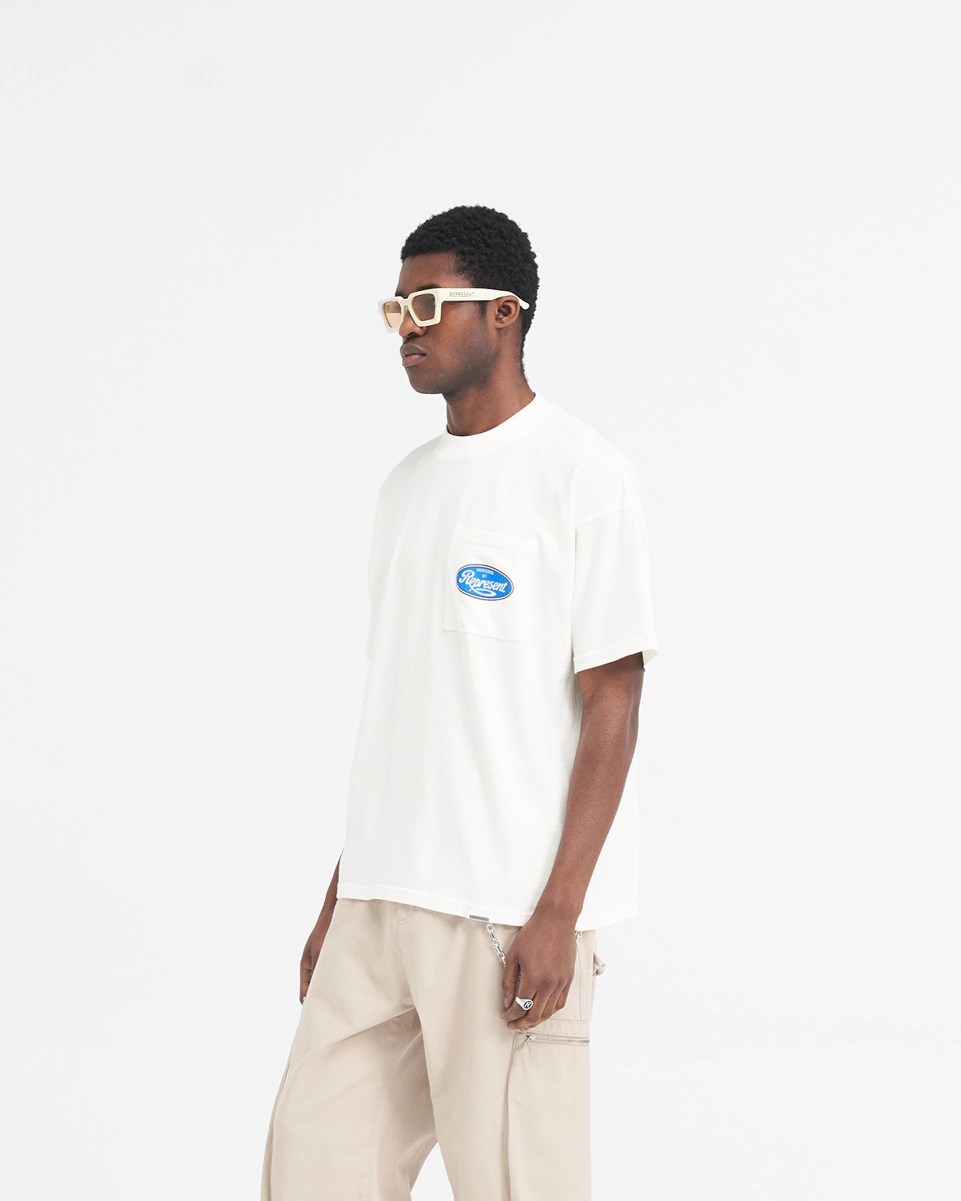 Classic Parts T-Shirt - Flaches Weiß