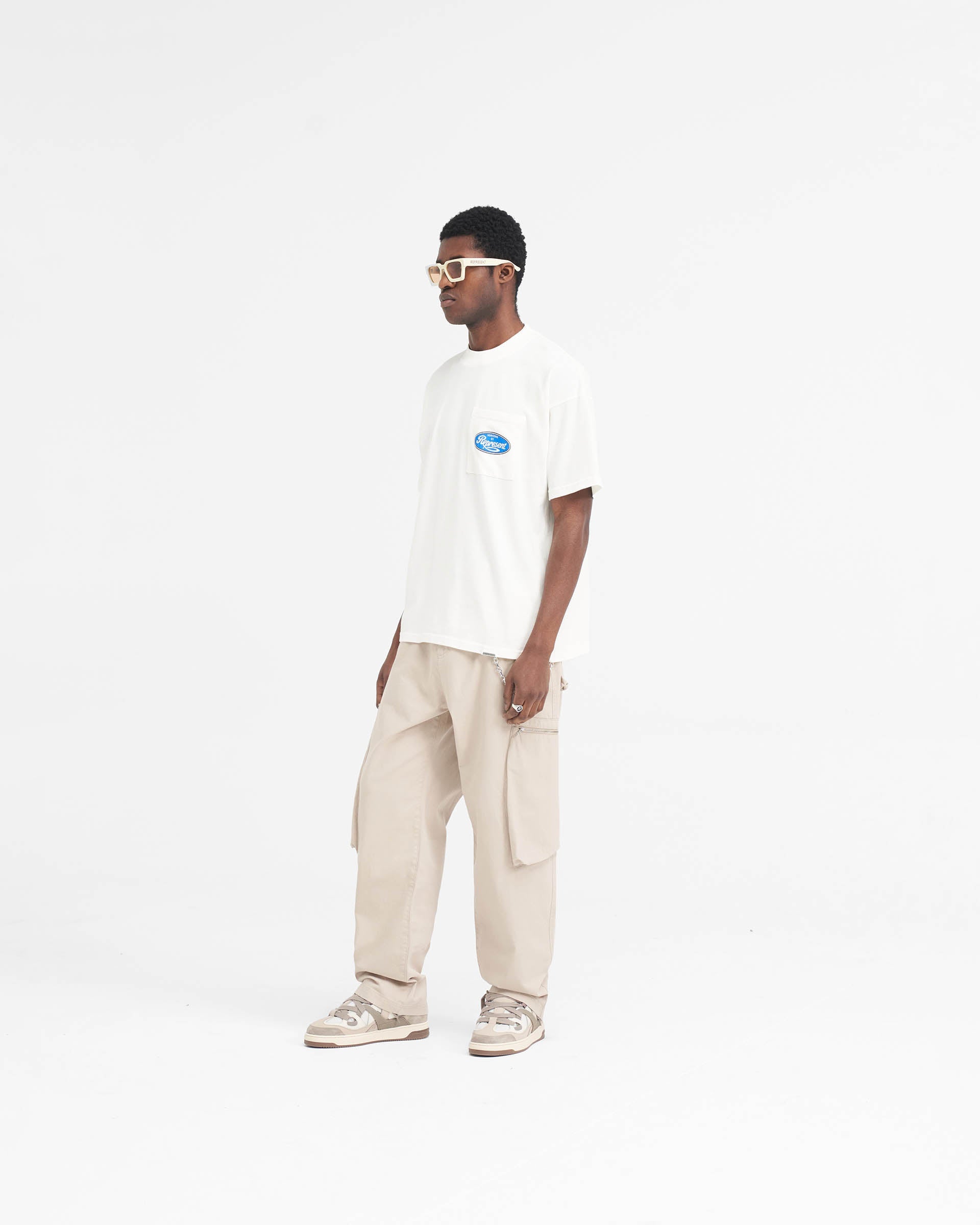 Classic Parts T-Shirt - Flaches Weiß