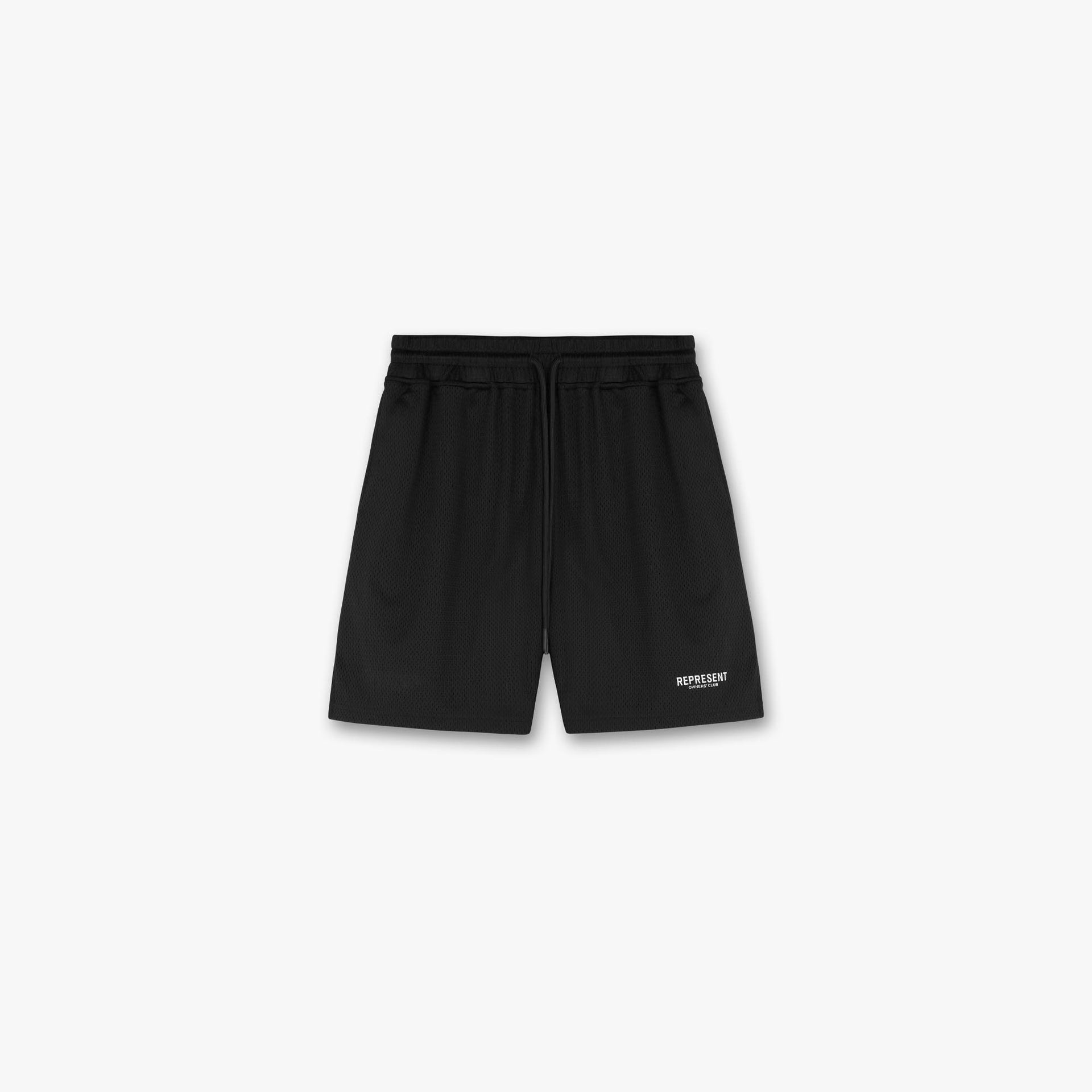 Represent Owners Club Mesh Shorts - Black