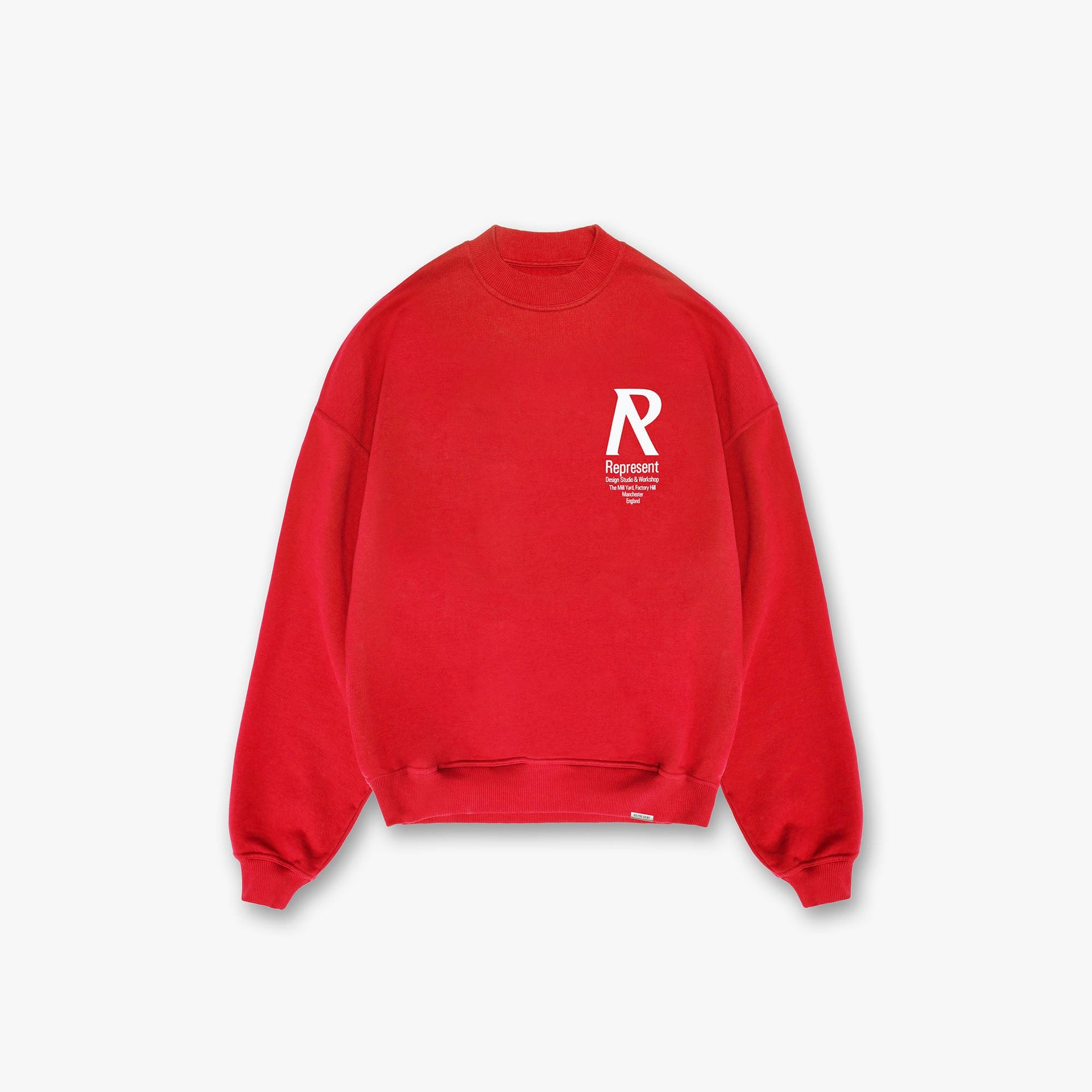 Initial Sweater - Racing Red