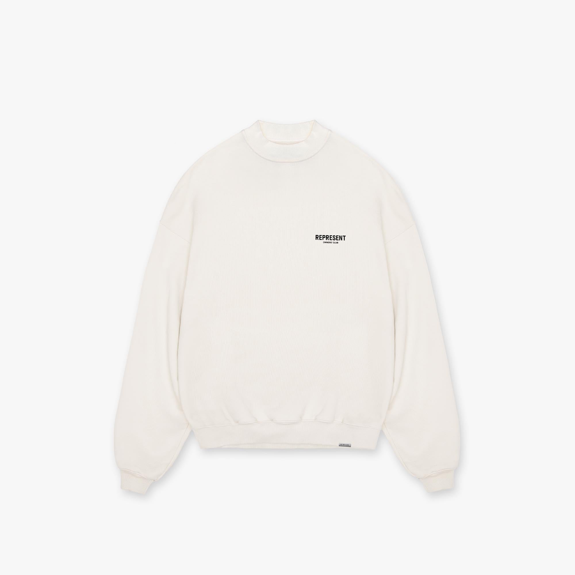 Represent Owners Club Sweater - Flat White
