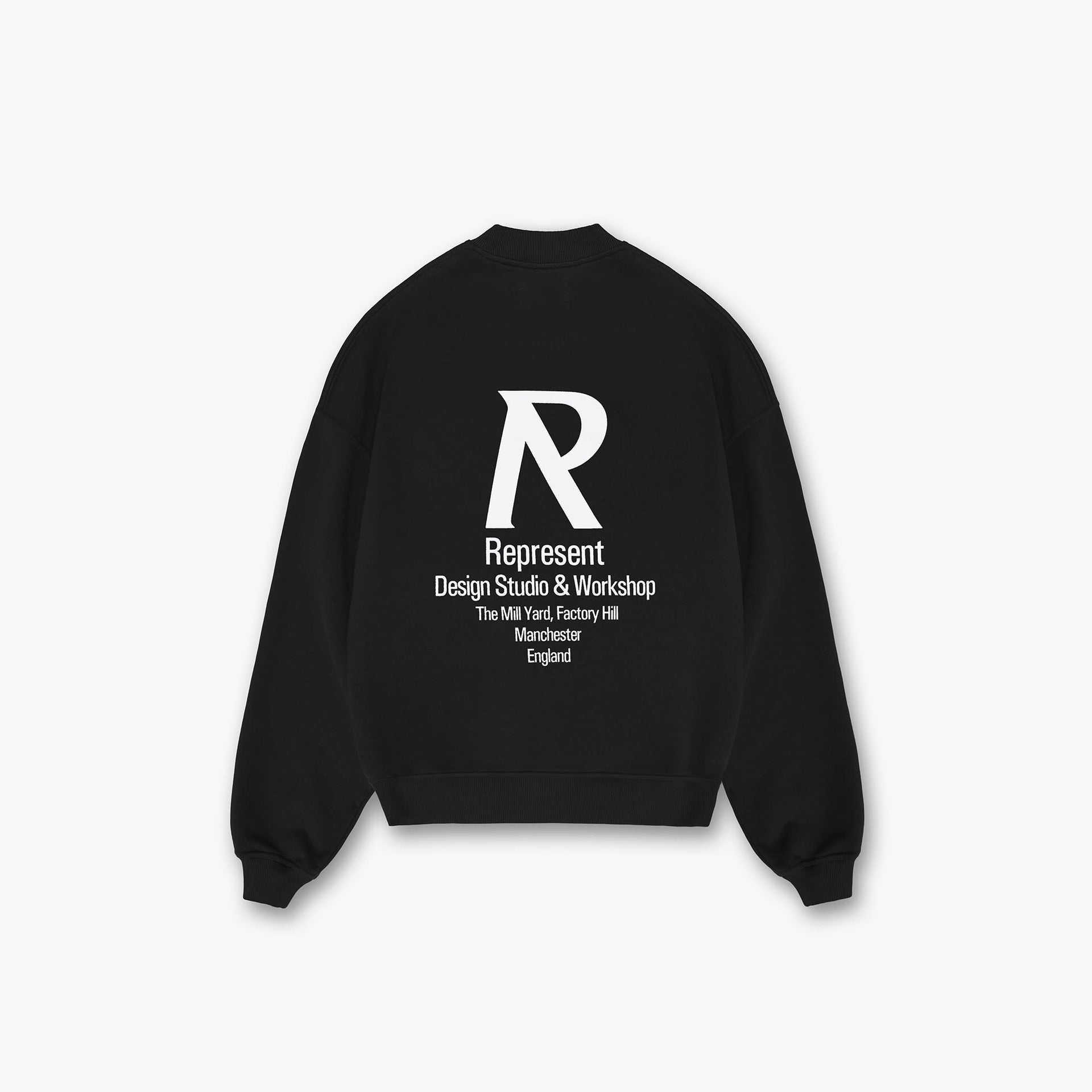 Initial Sweater - Black