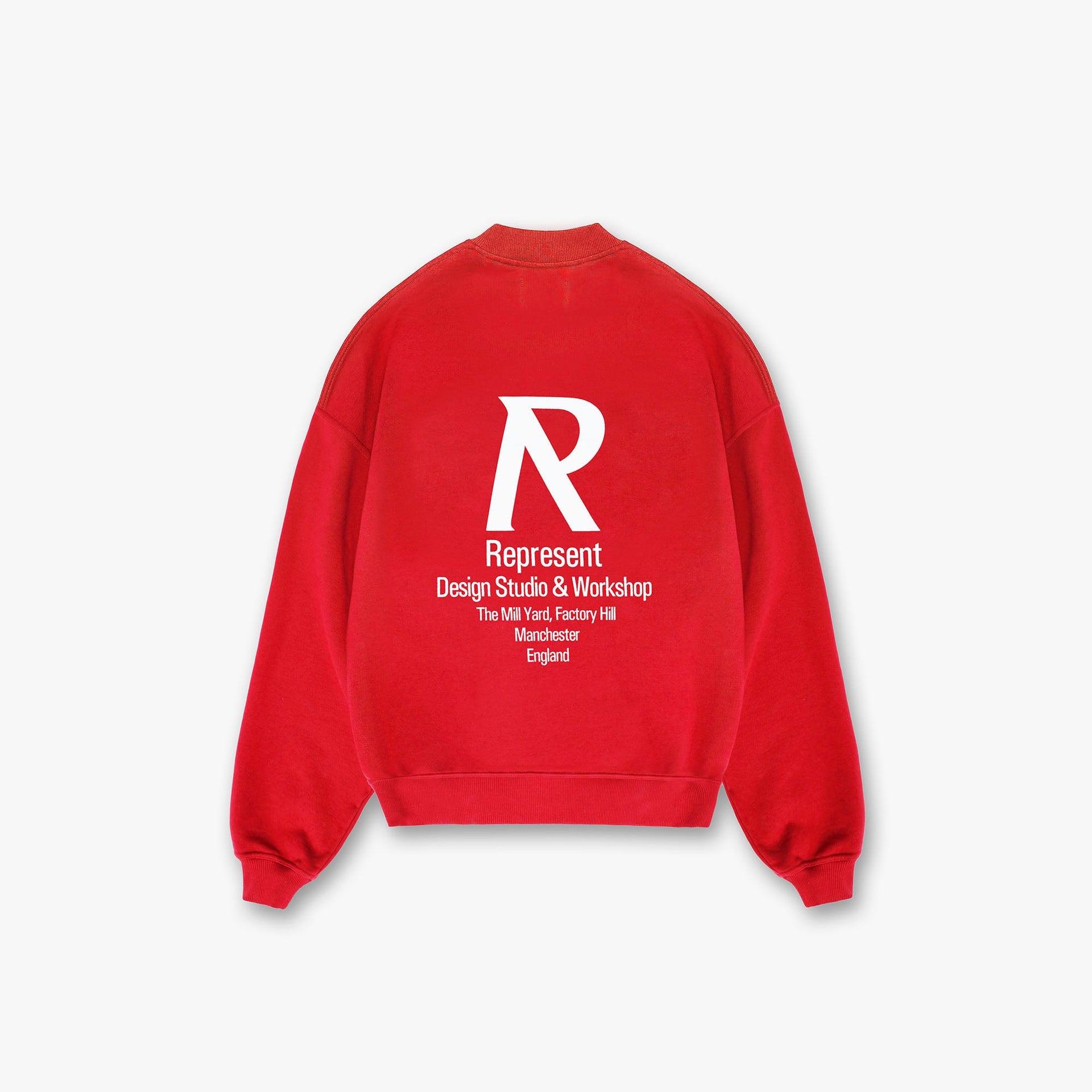 Initial Sweater - Racing Red
