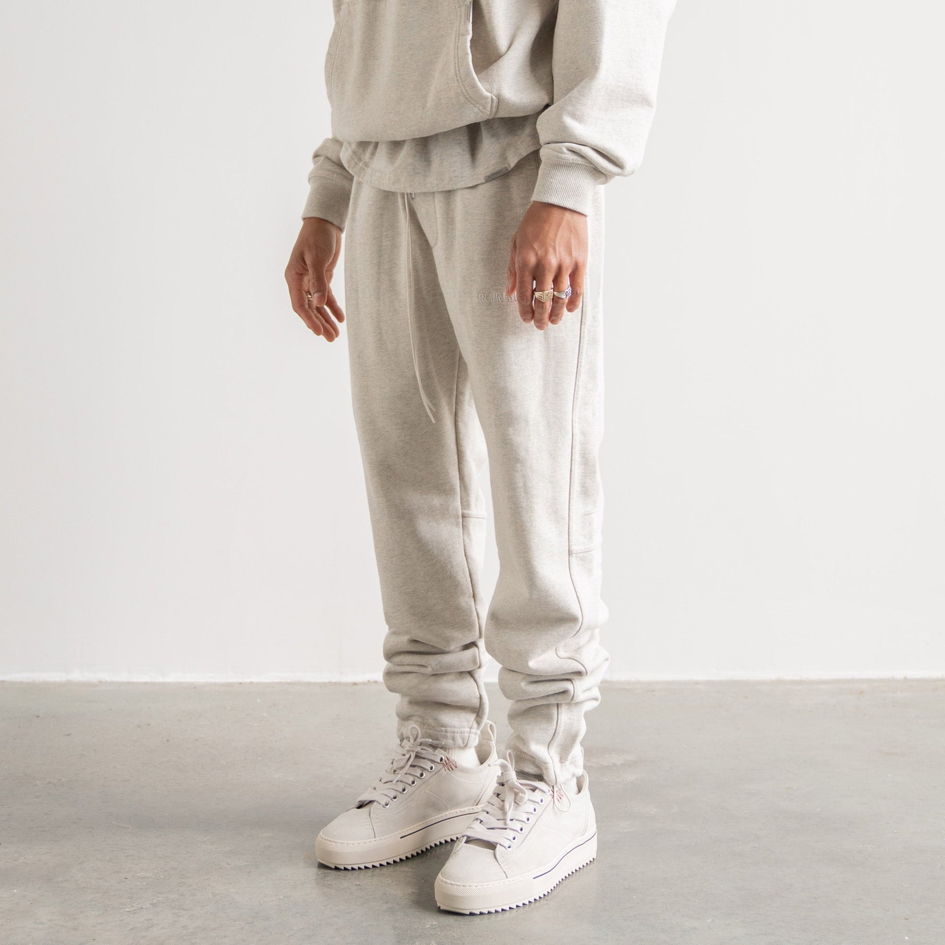 Blank Sweatpants - Cream Marl
