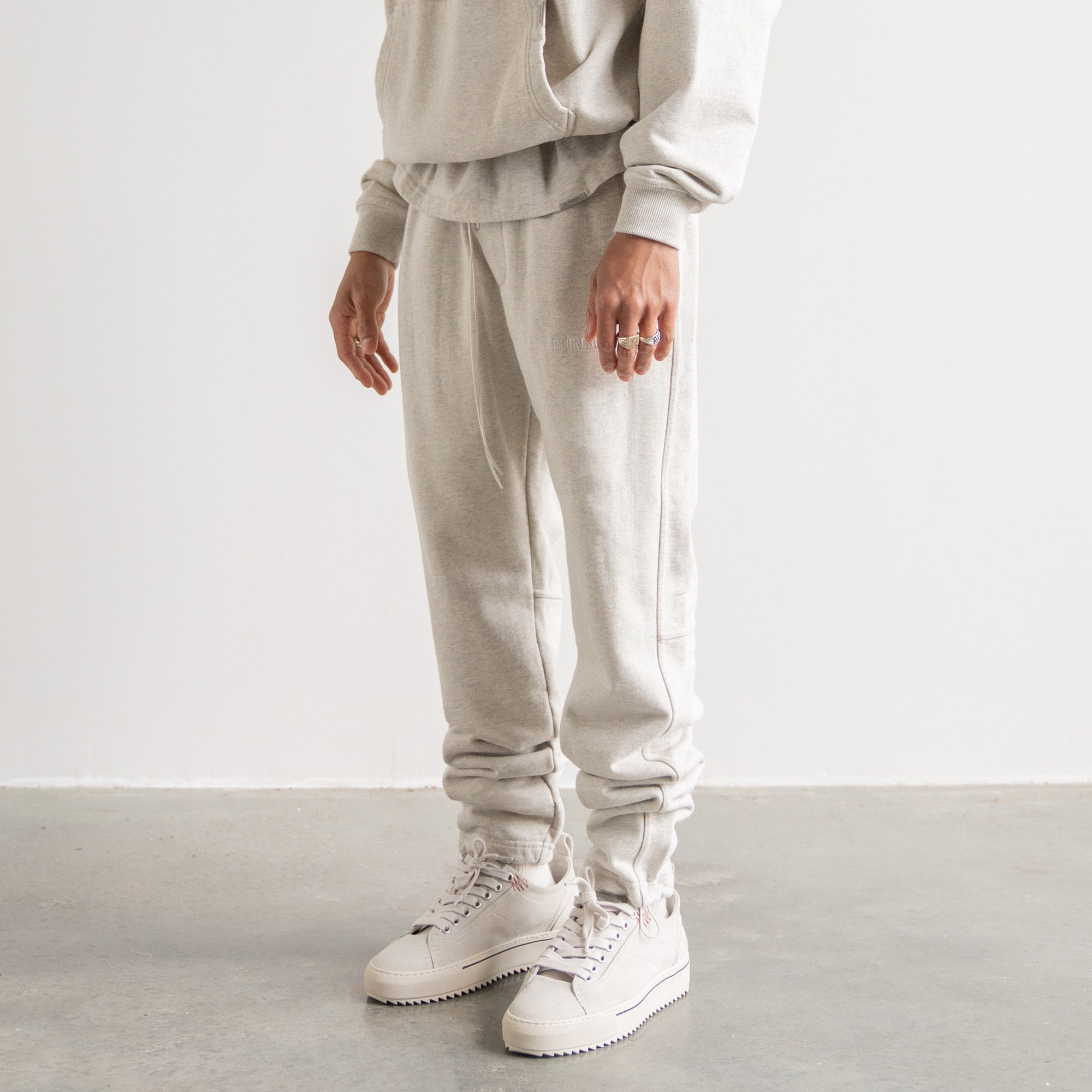 Blank Sweatpants - Cream Marl