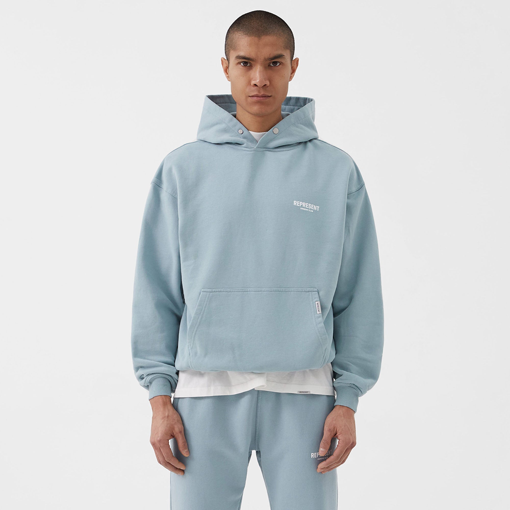 Represent Owners Club Hoodie - Powder Blue