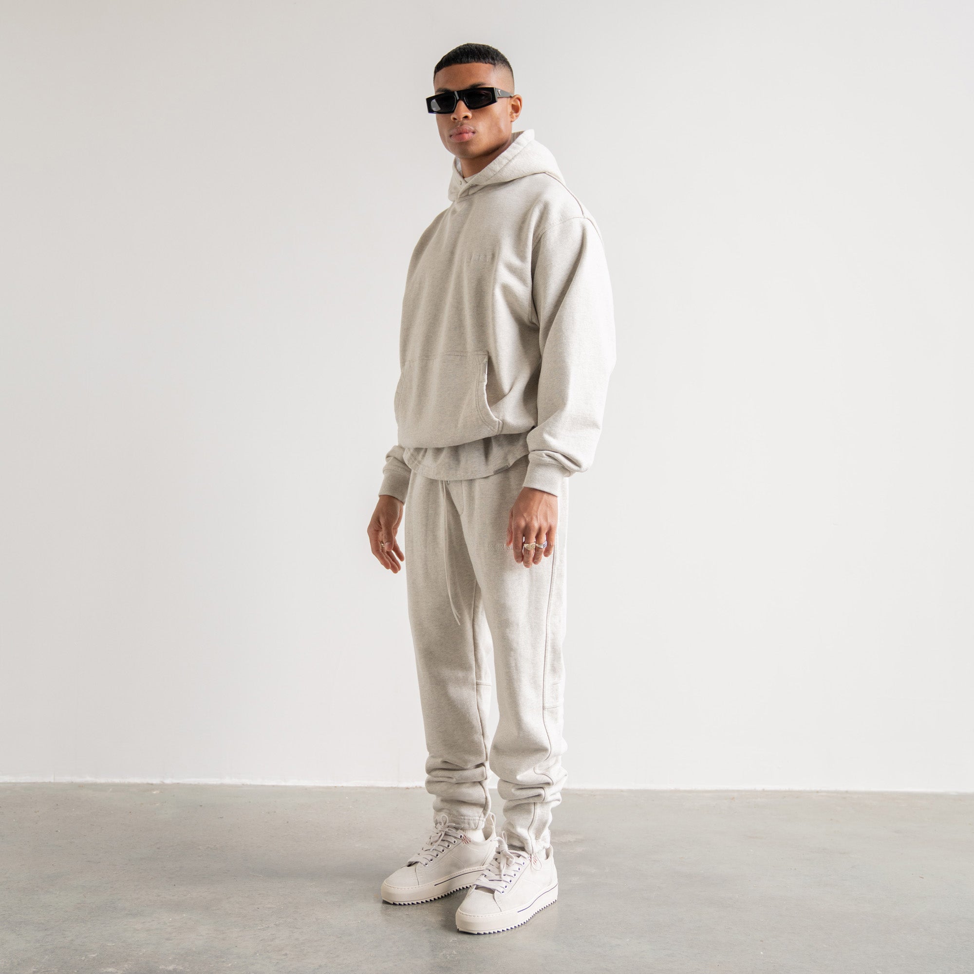 Blank Sweatpants - Cream Marl