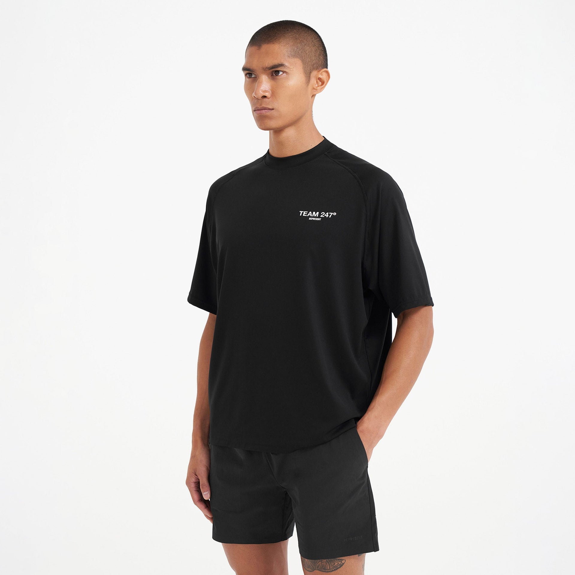 Team 247 Oversized T-Shirt - Black