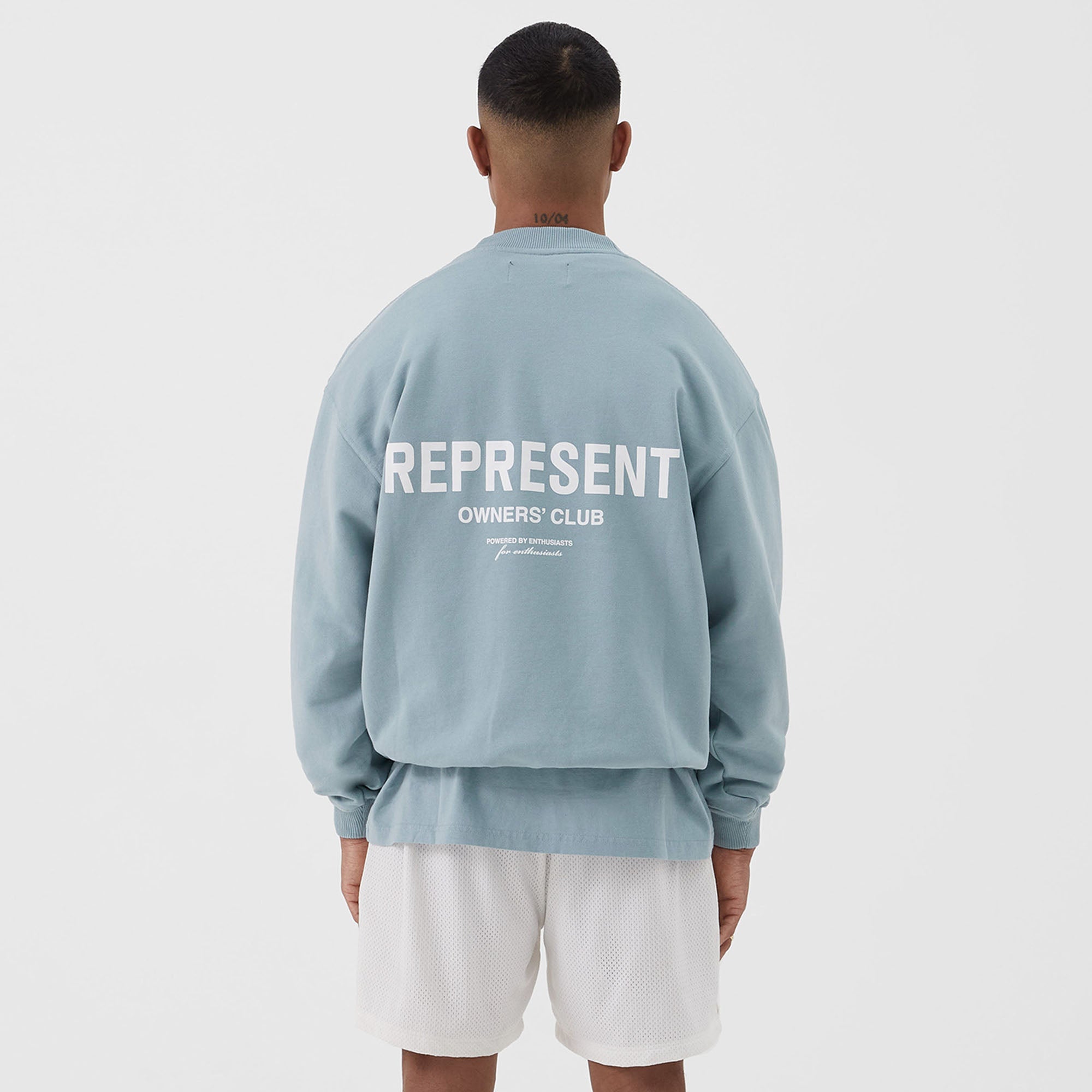 Represent Owners Club Sweater - Powder Blue