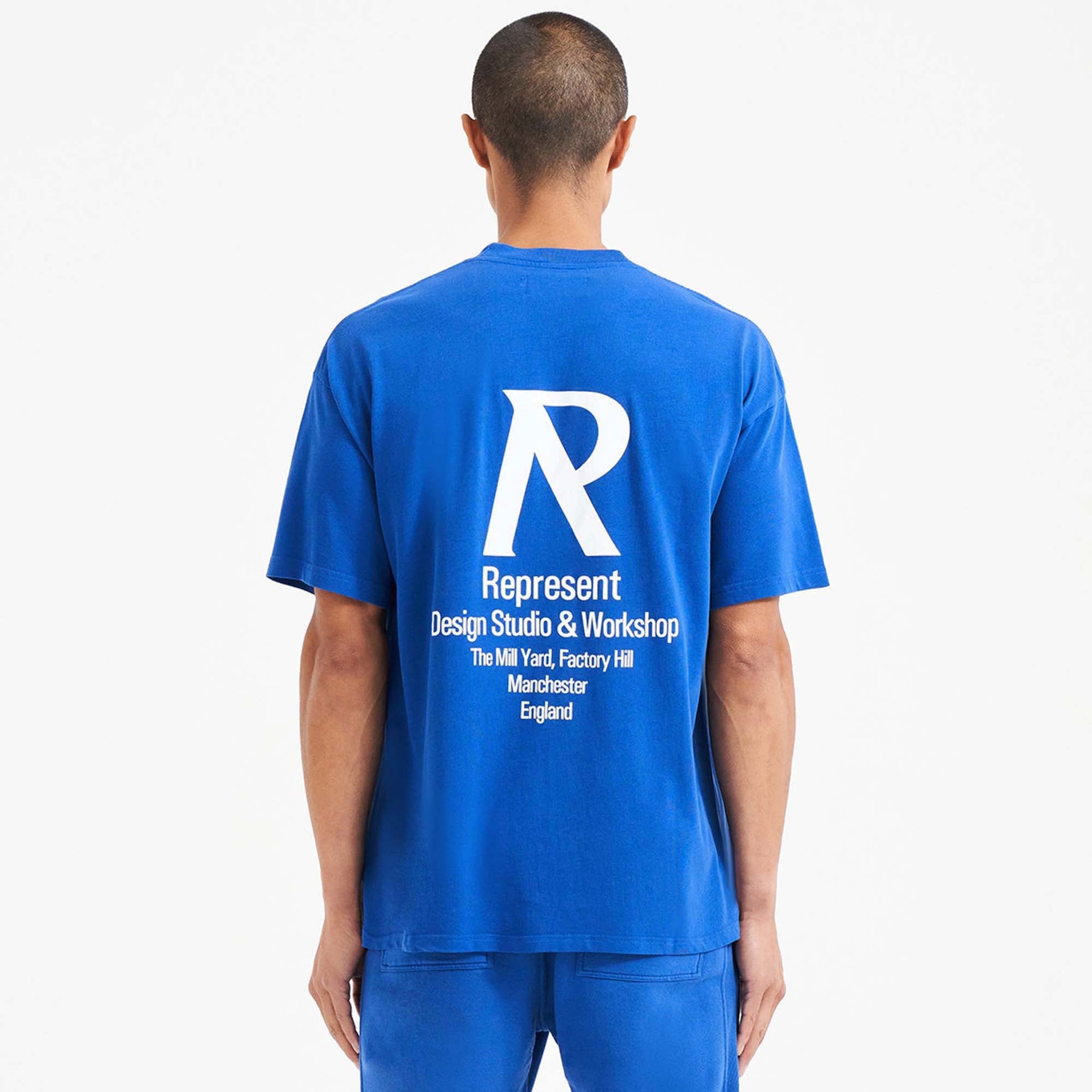Initial T-Shirt - Cobalt