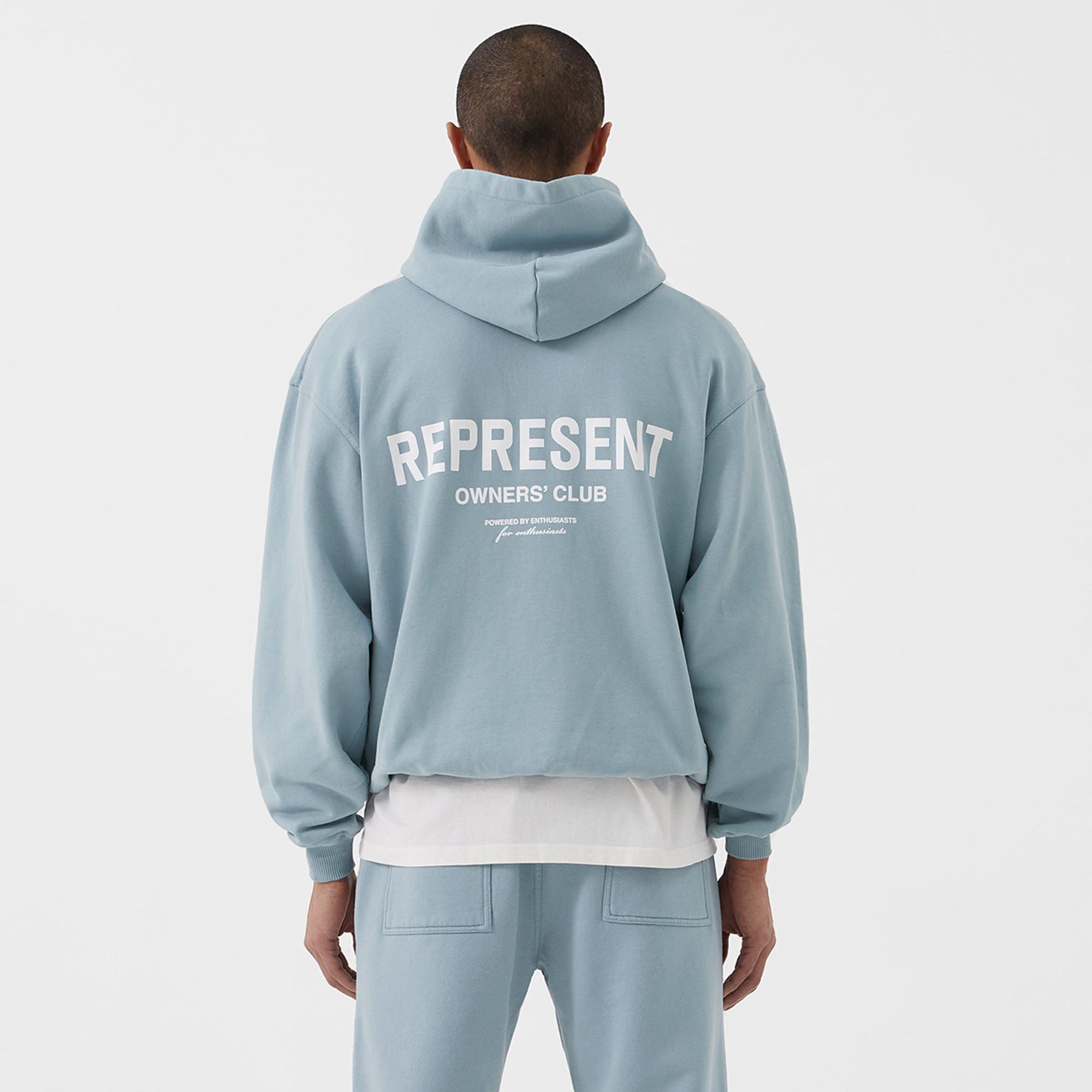 Represent Owners Club Hoodie - Powder Blue