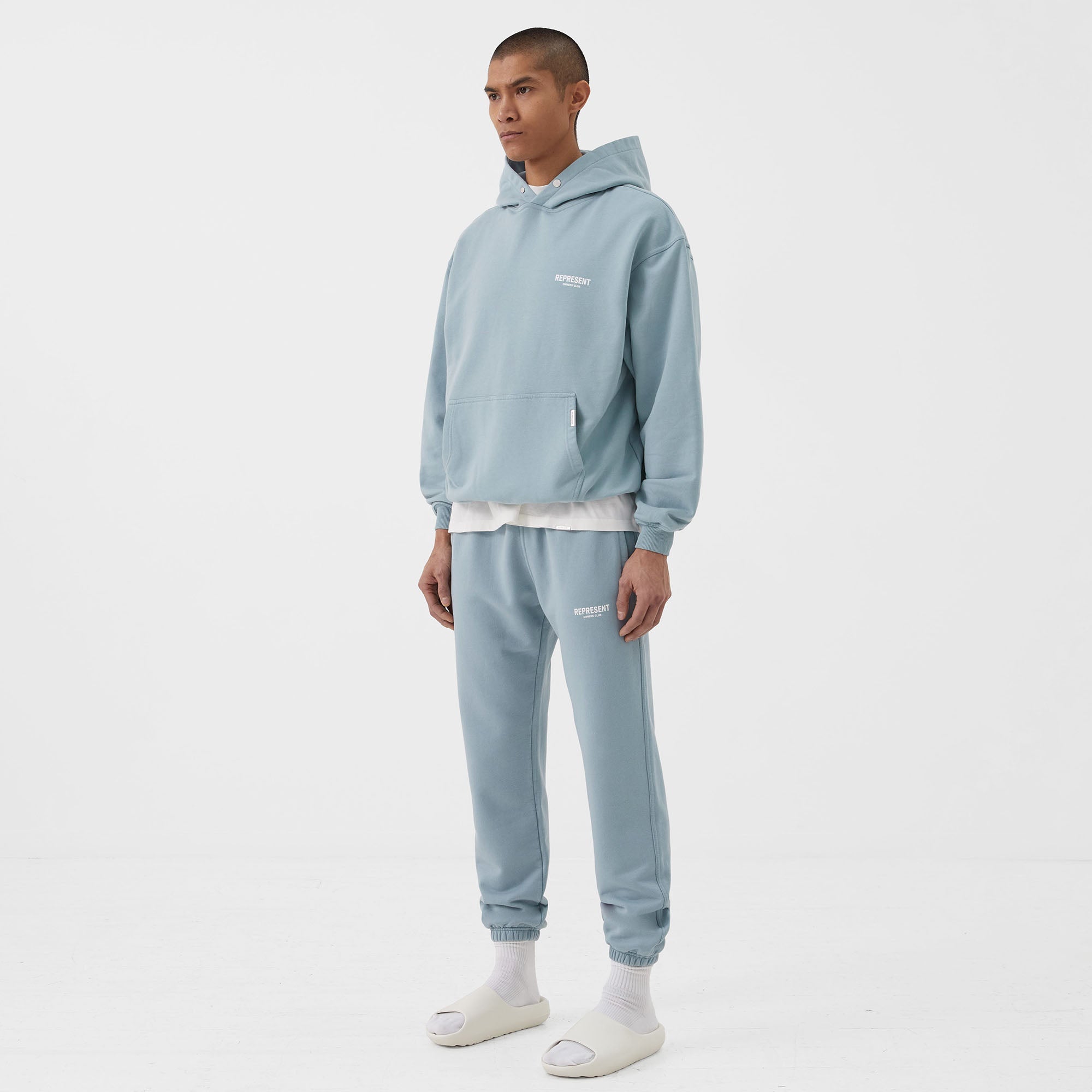 Represent Owners Club Hoodie - Powder Blue