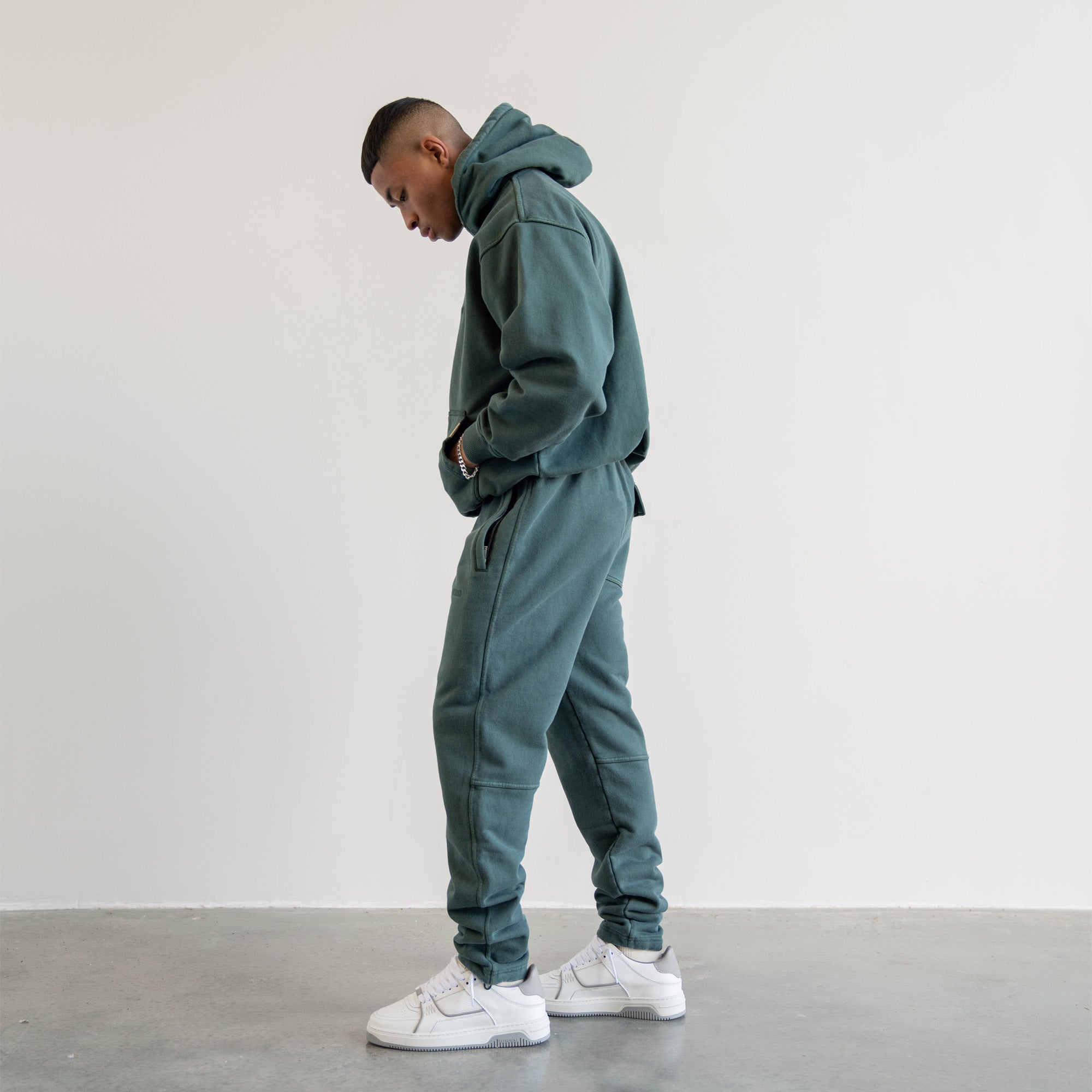 Blank Jogginghose - Vintage Grün
