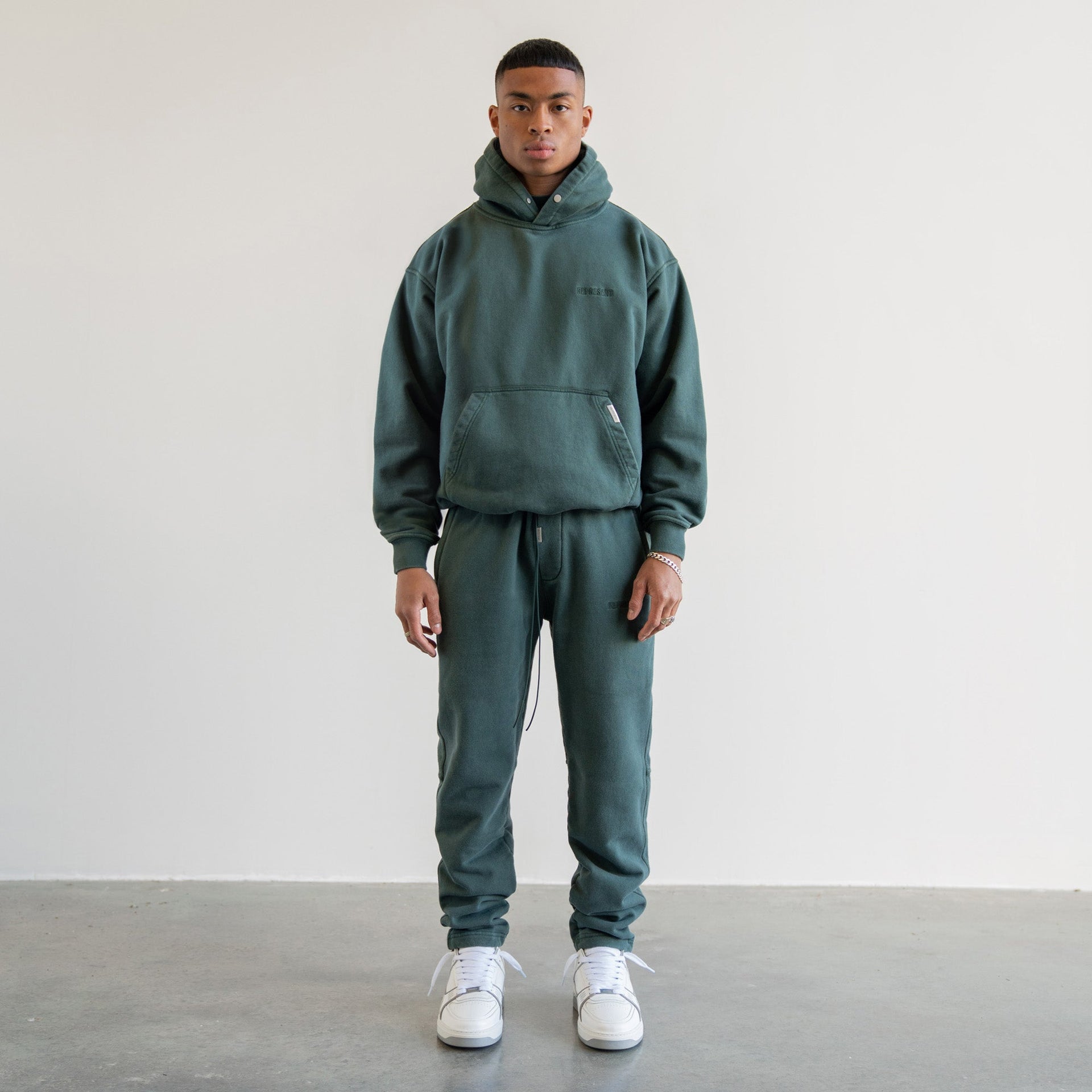 Blank Jogginghose - Vintage Grün