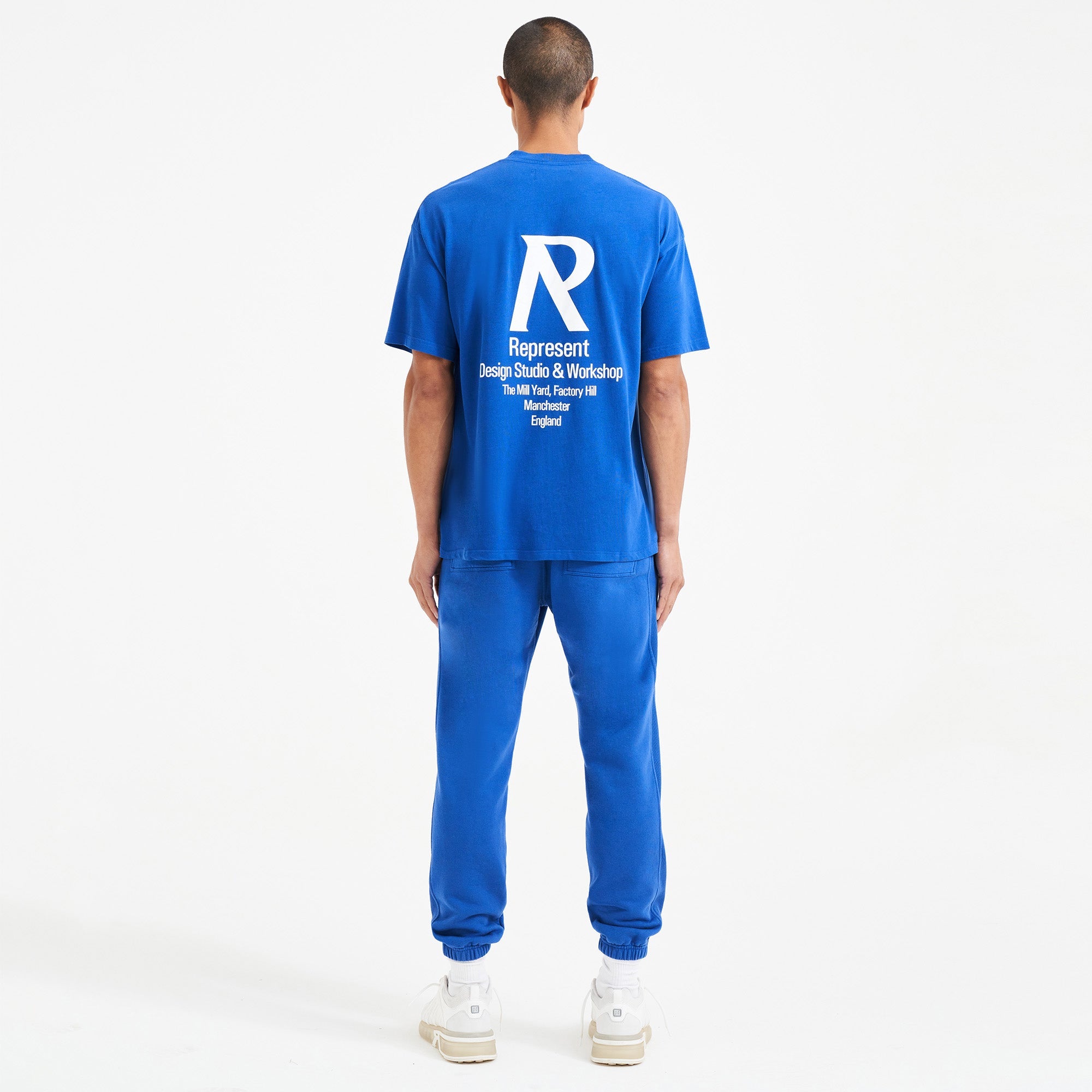 Initial T-Shirt - Cobalt