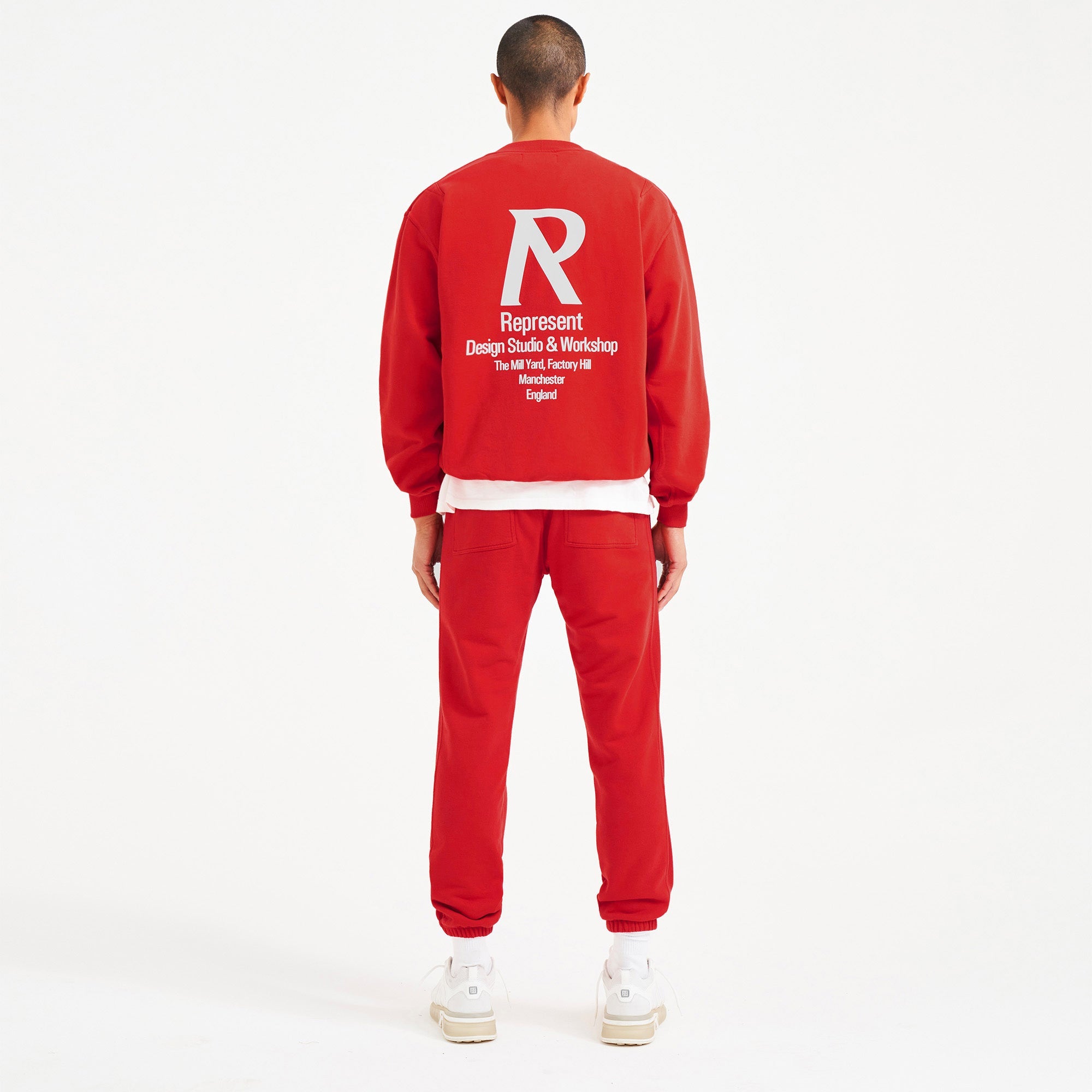 Initial Sweater - Racing Red
