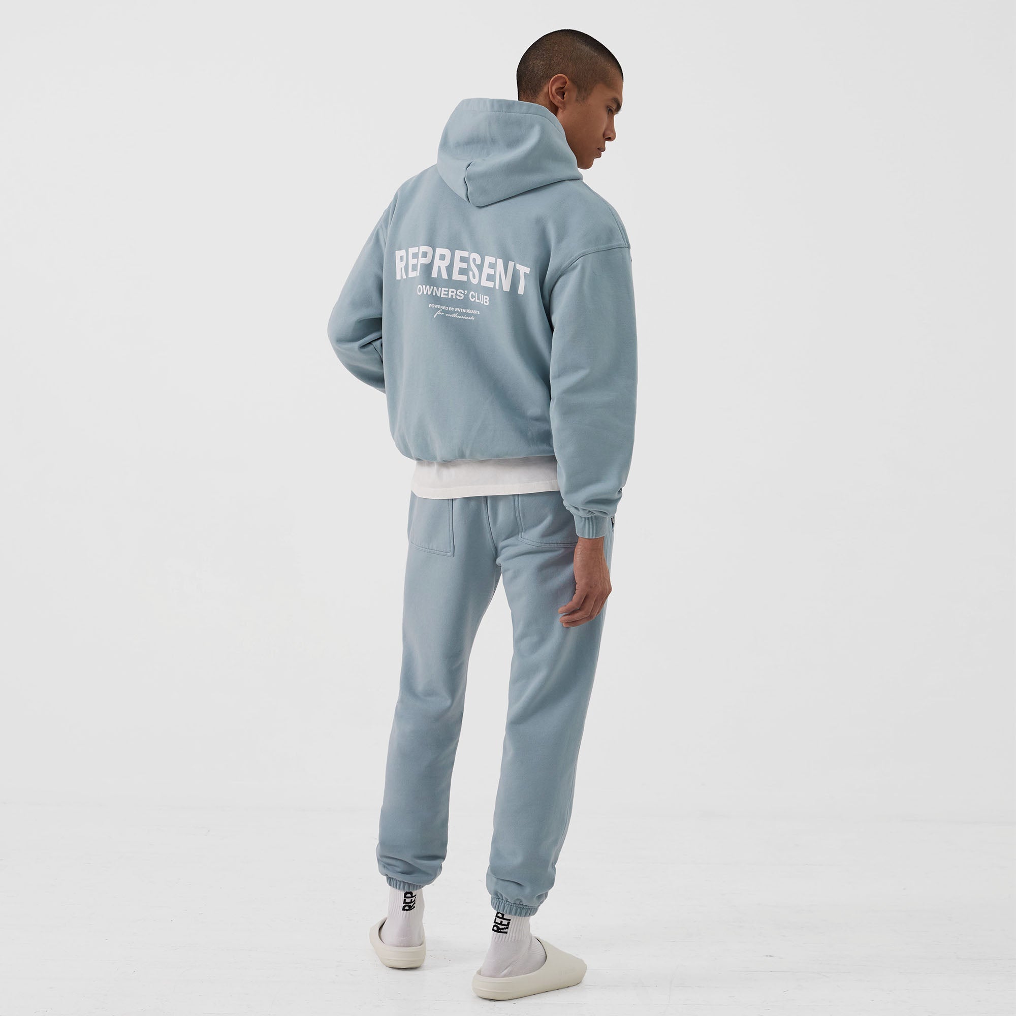 Represent Owners Club Hoodie - Powder Blue