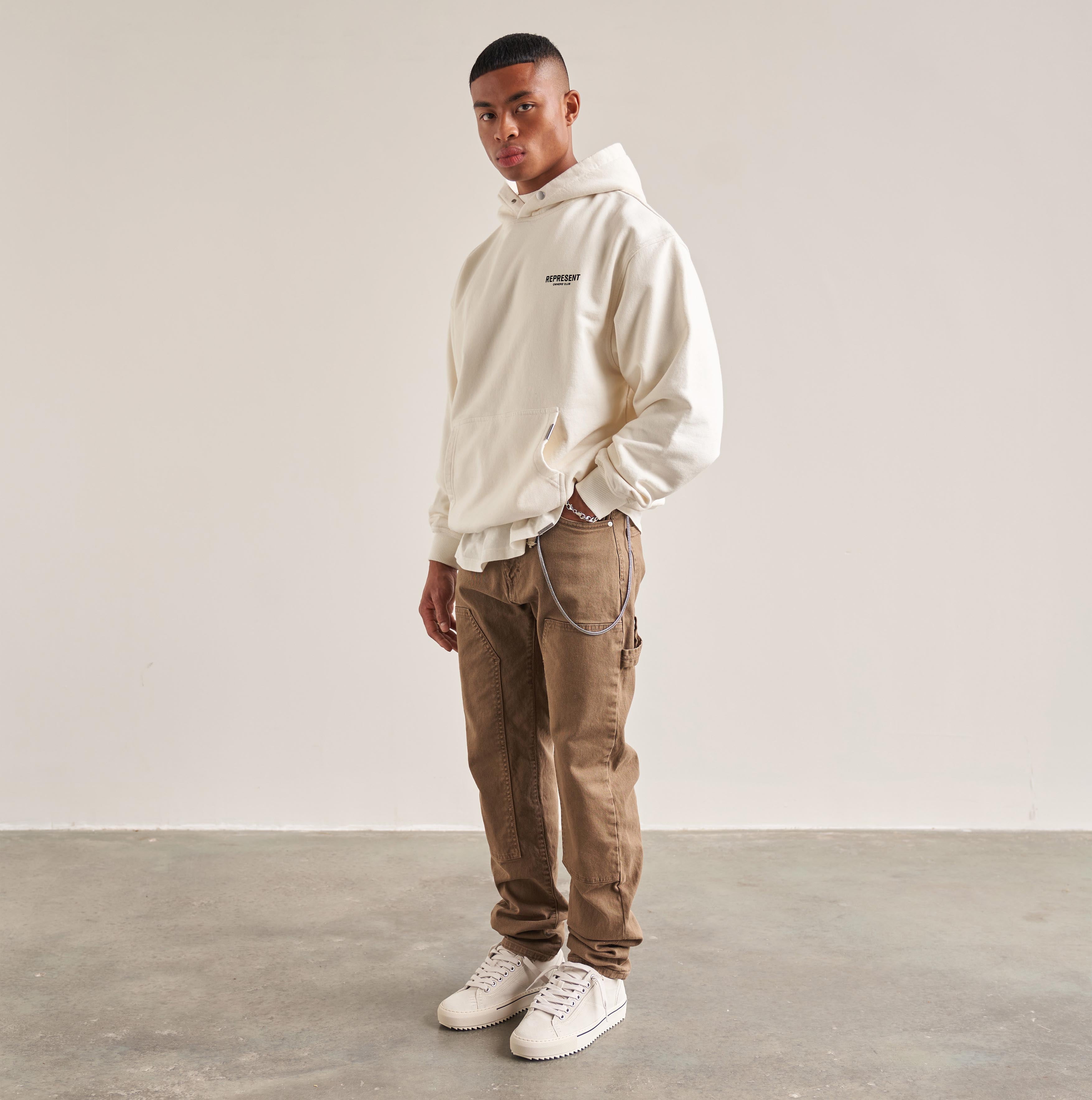 Represent Owners Club Hoodie - Flat White