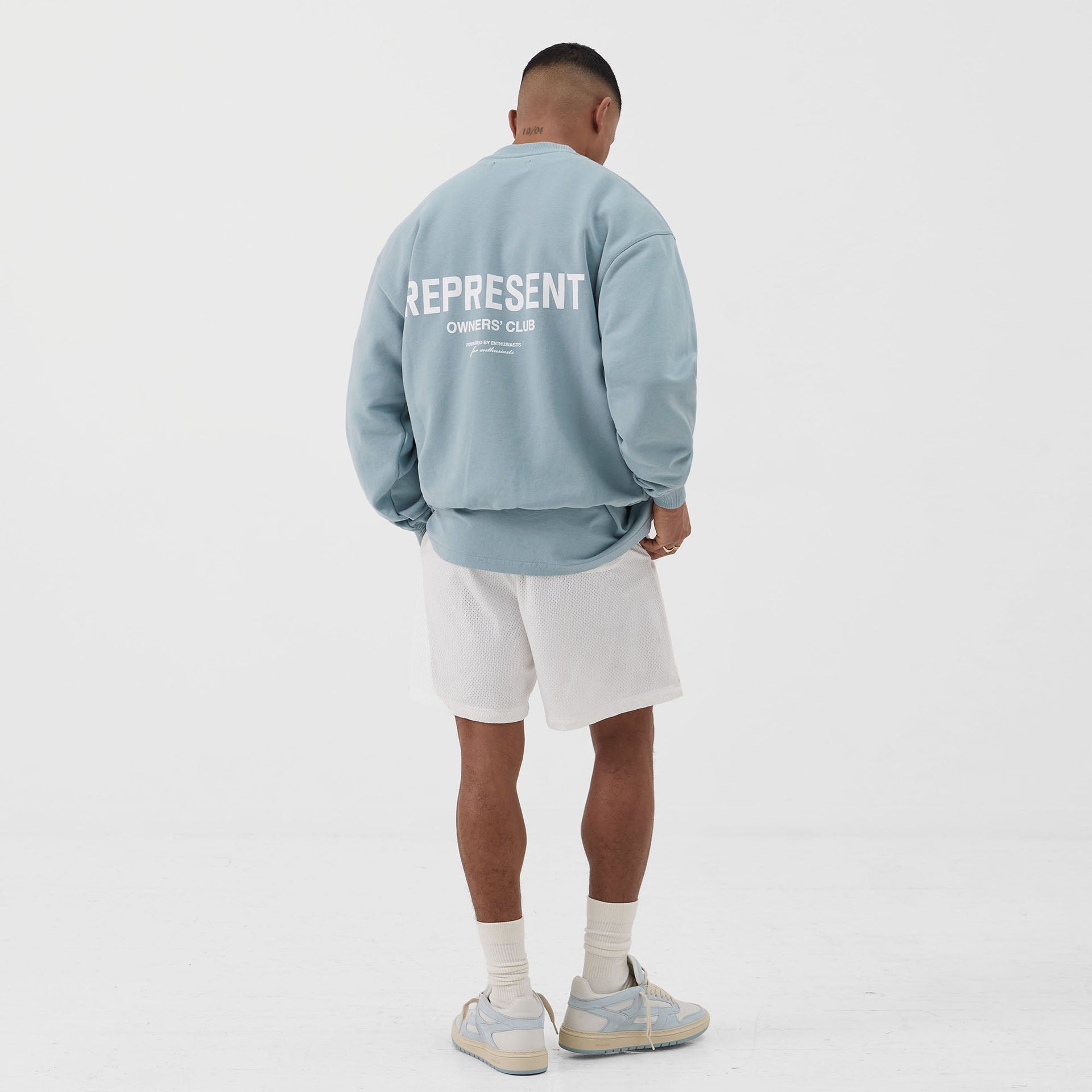 Represent Owners Club Sweater - Powder Blue