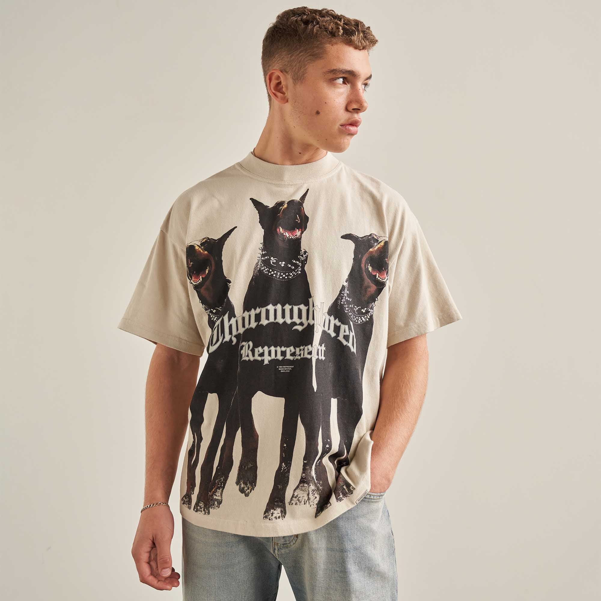 Thoroughbred T-Shirt - Vintage White