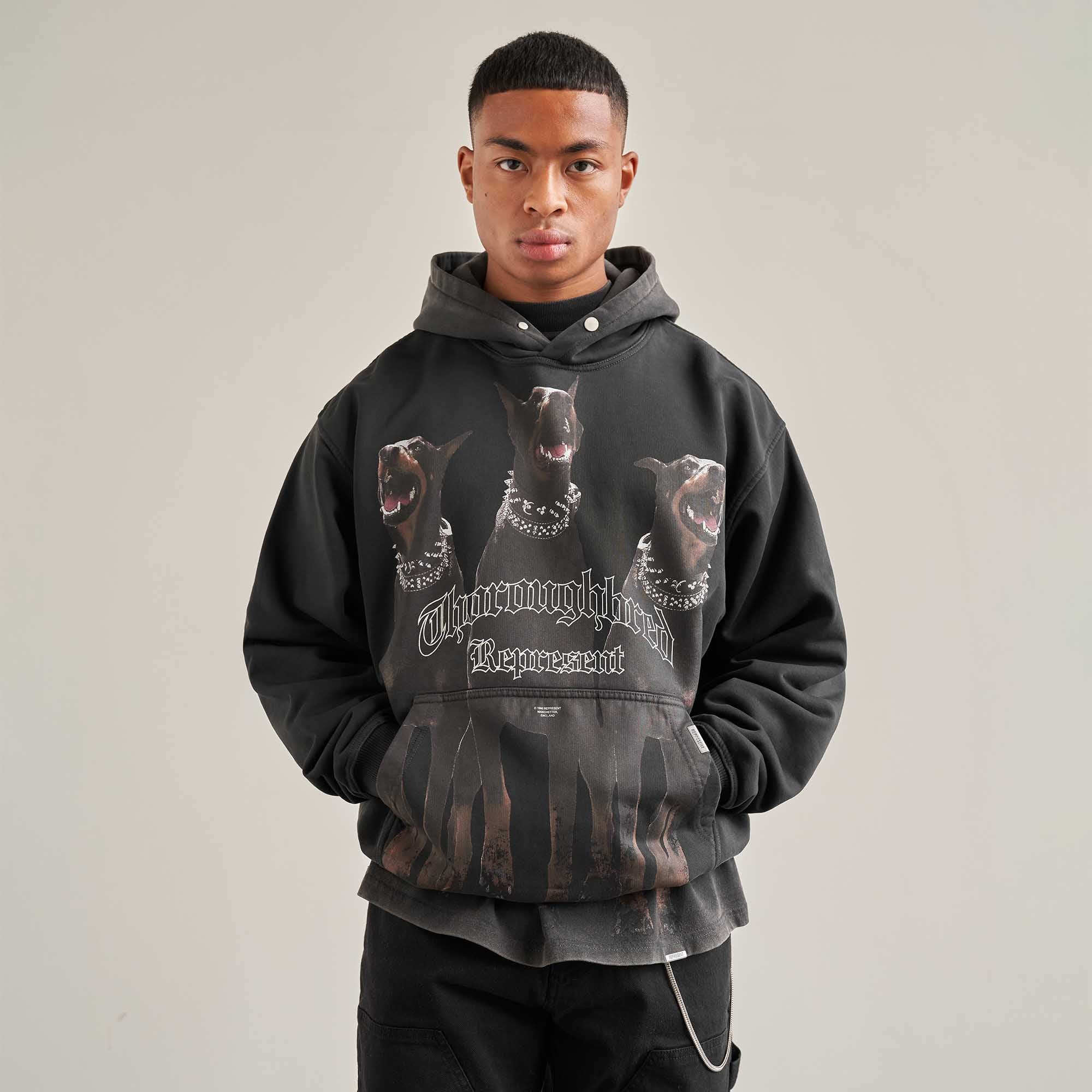 Thoroughbred Hoodie - Vintage Black