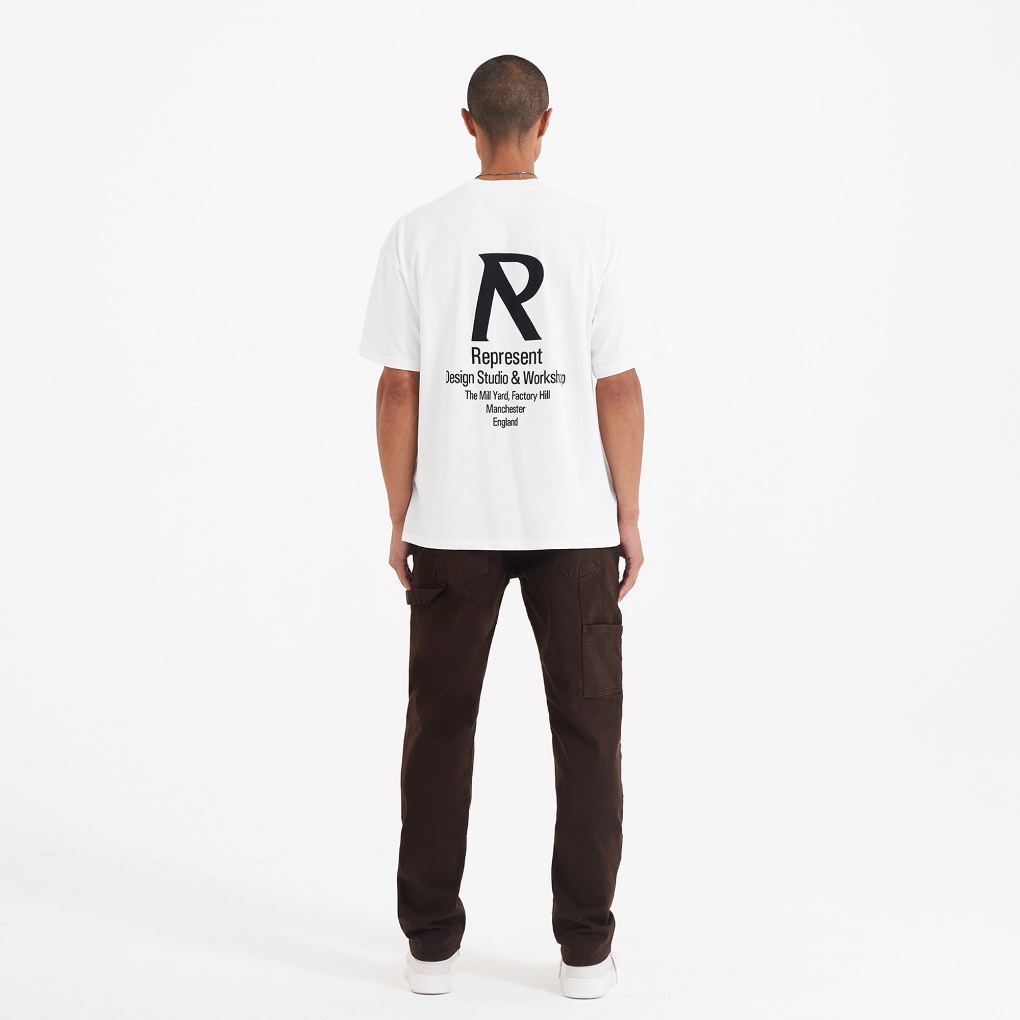 Initial T-Shirt - Flat White