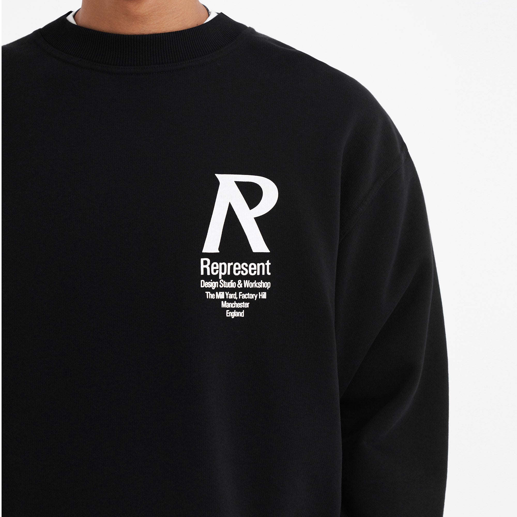 Initial Sweater - Black