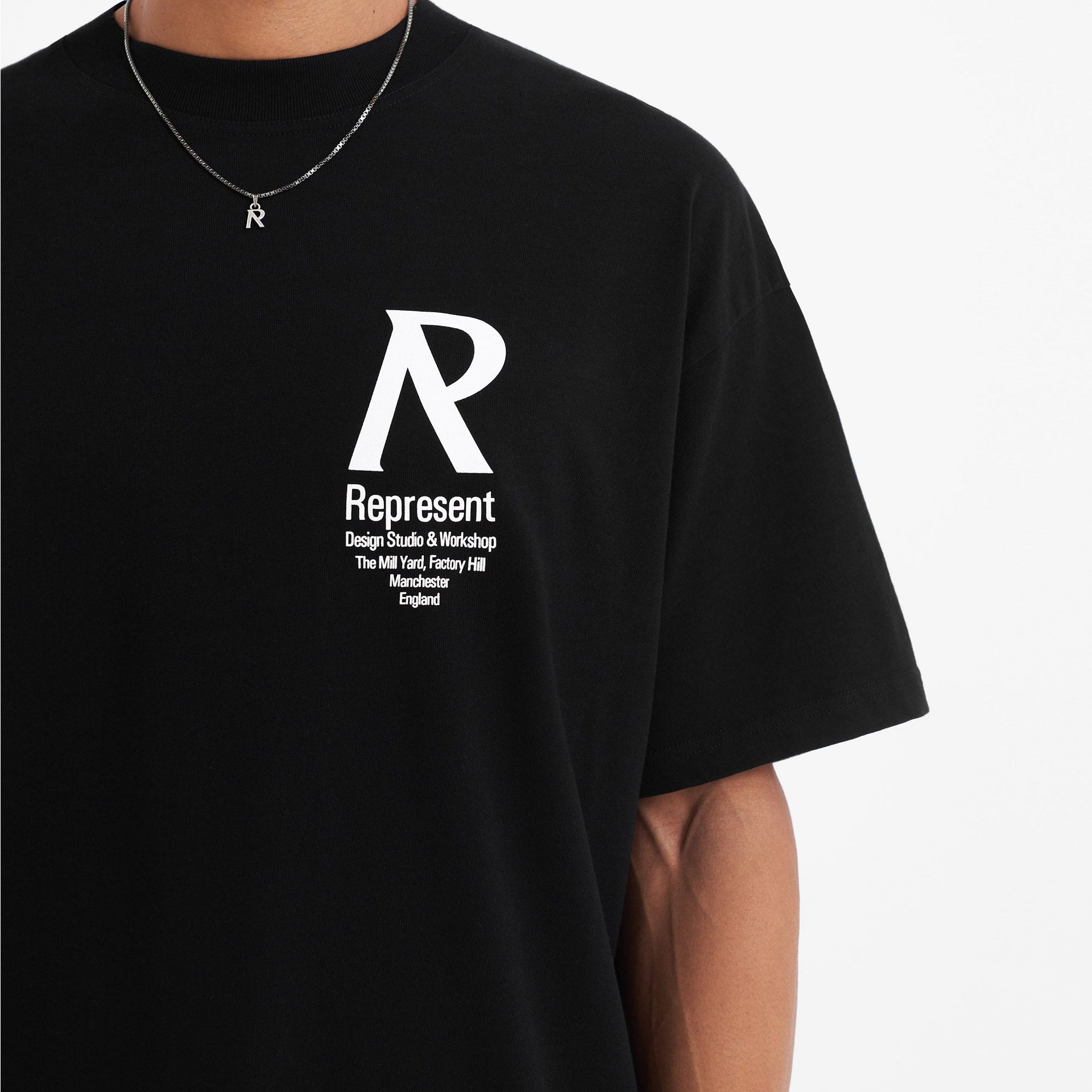 Initial T-Shirt - Black