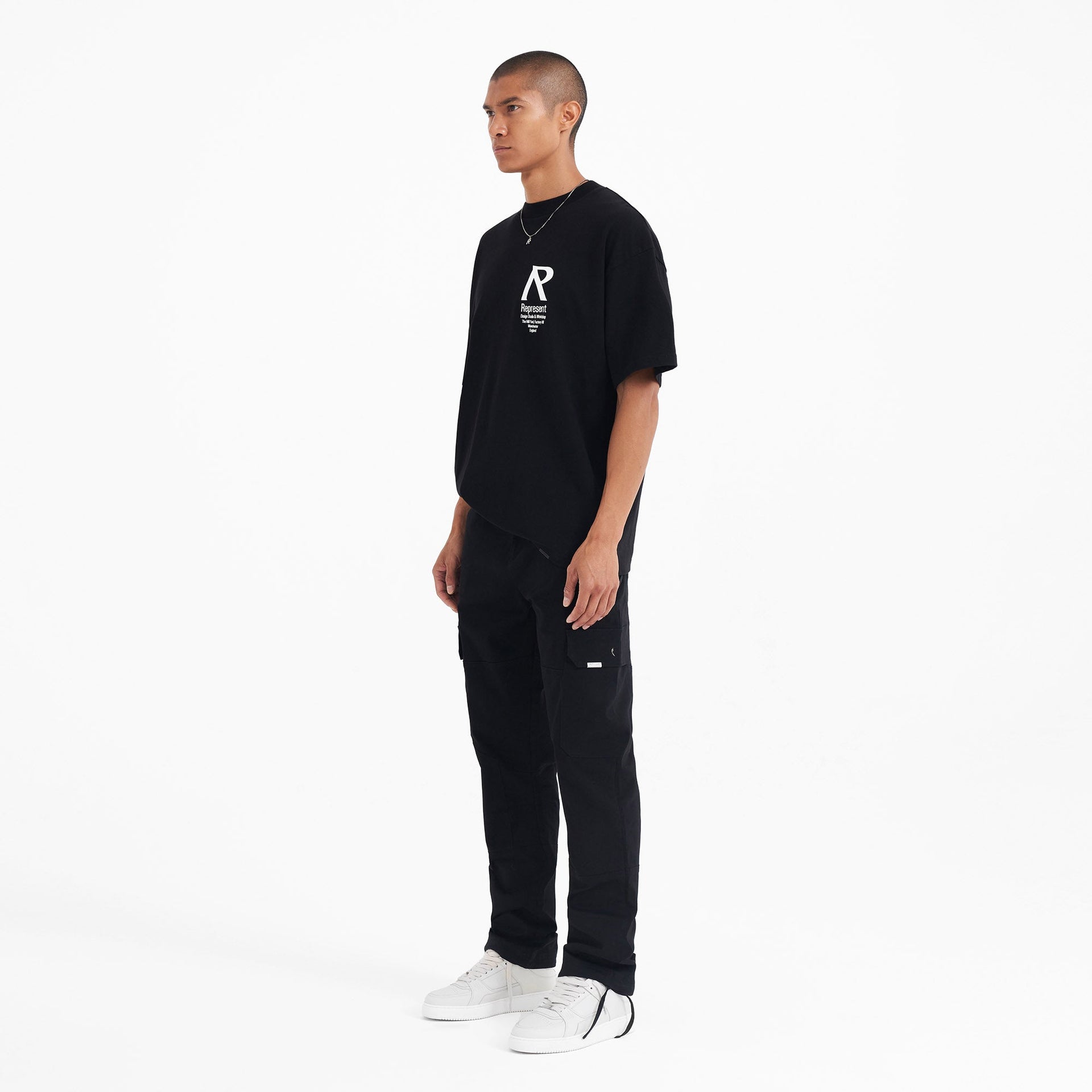 Initial T-Shirt - Black