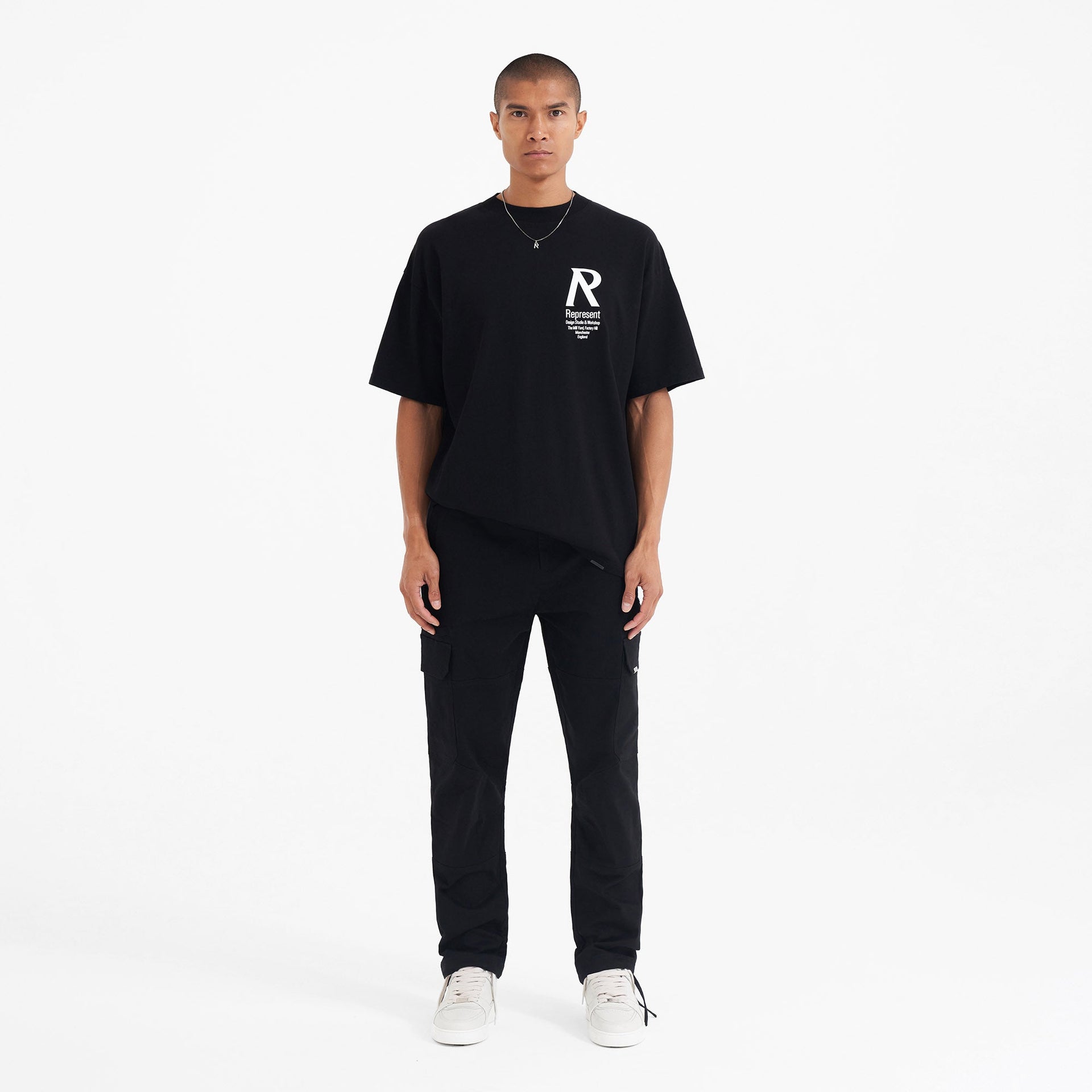 Initial T-Shirt - Black