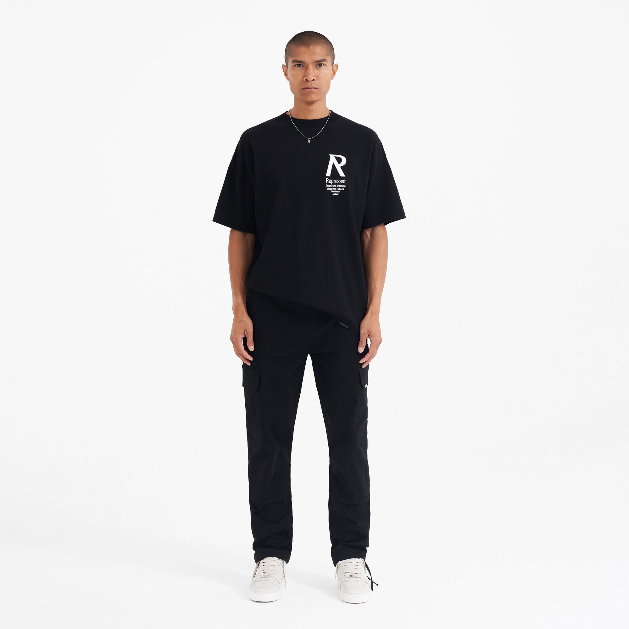 Initial T-Shirt - Black