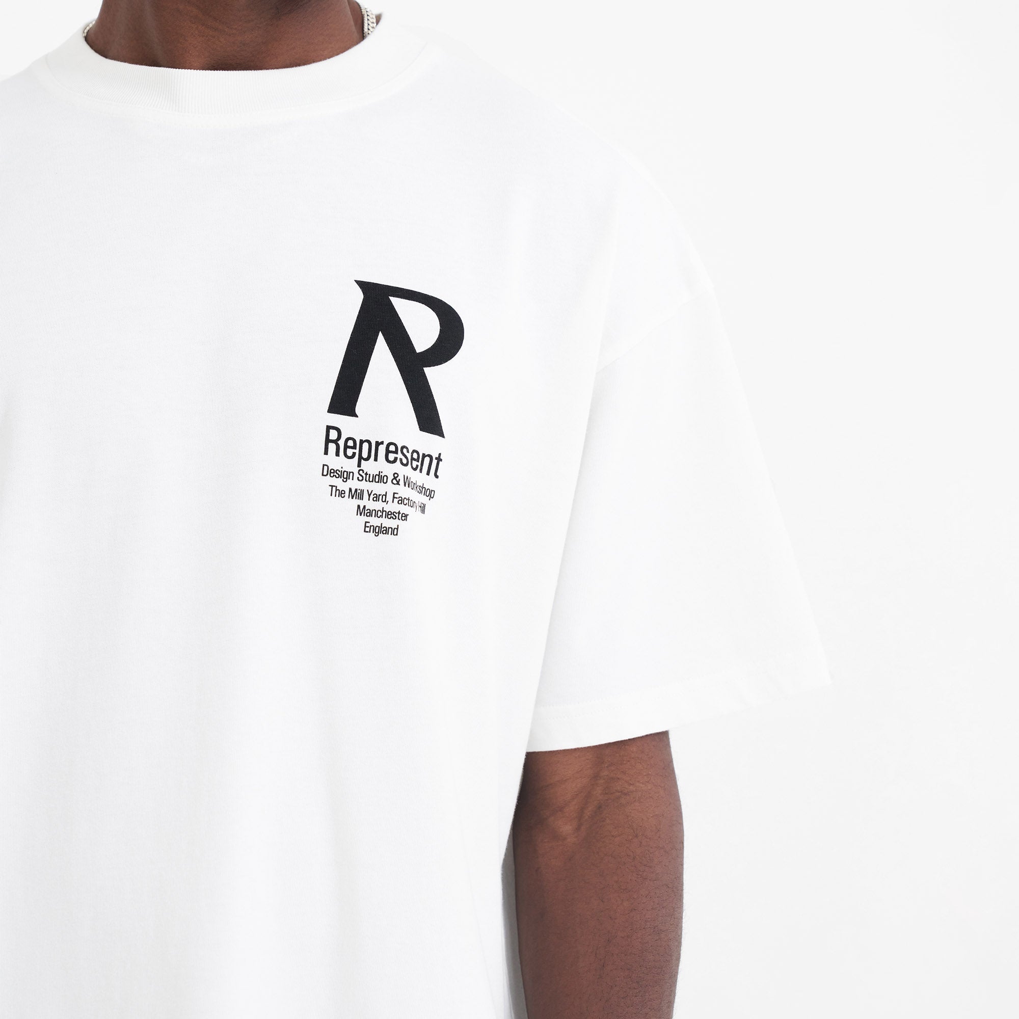 Initial T-Shirt - Flat White