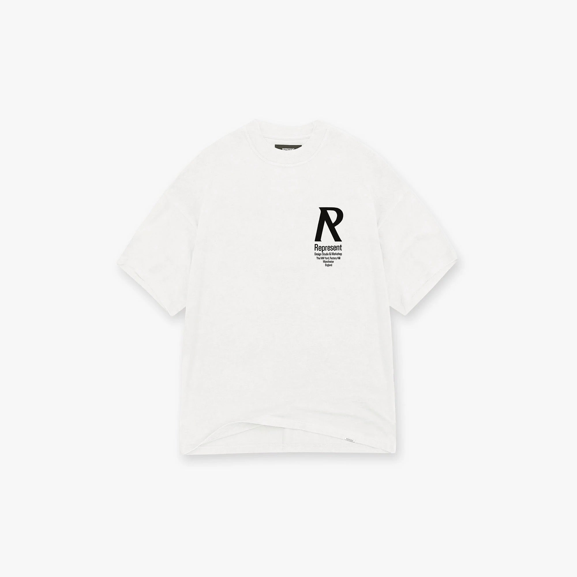 Initial T-Shirt - Flat White