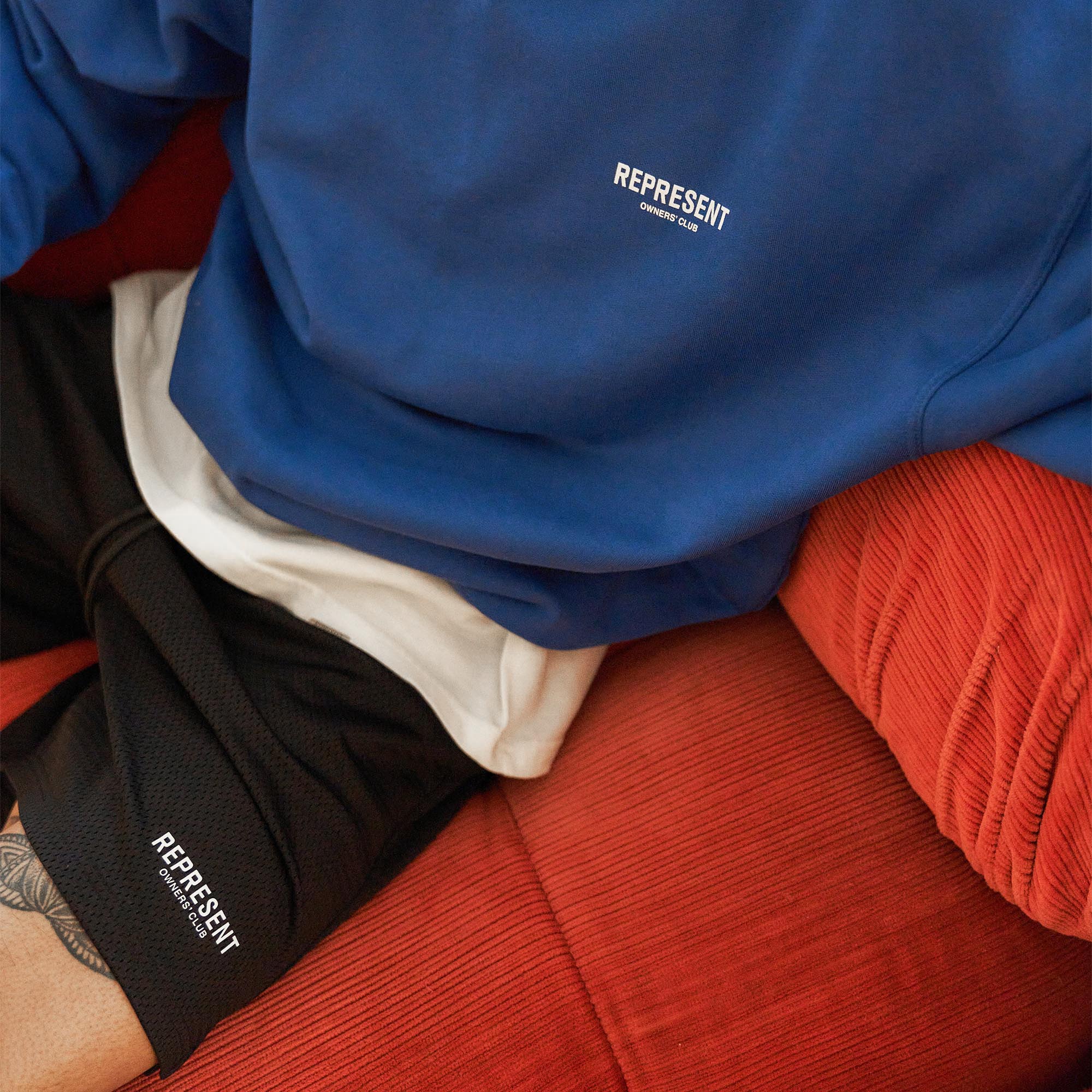 Represent Owners Club Mesh Shorts - Black