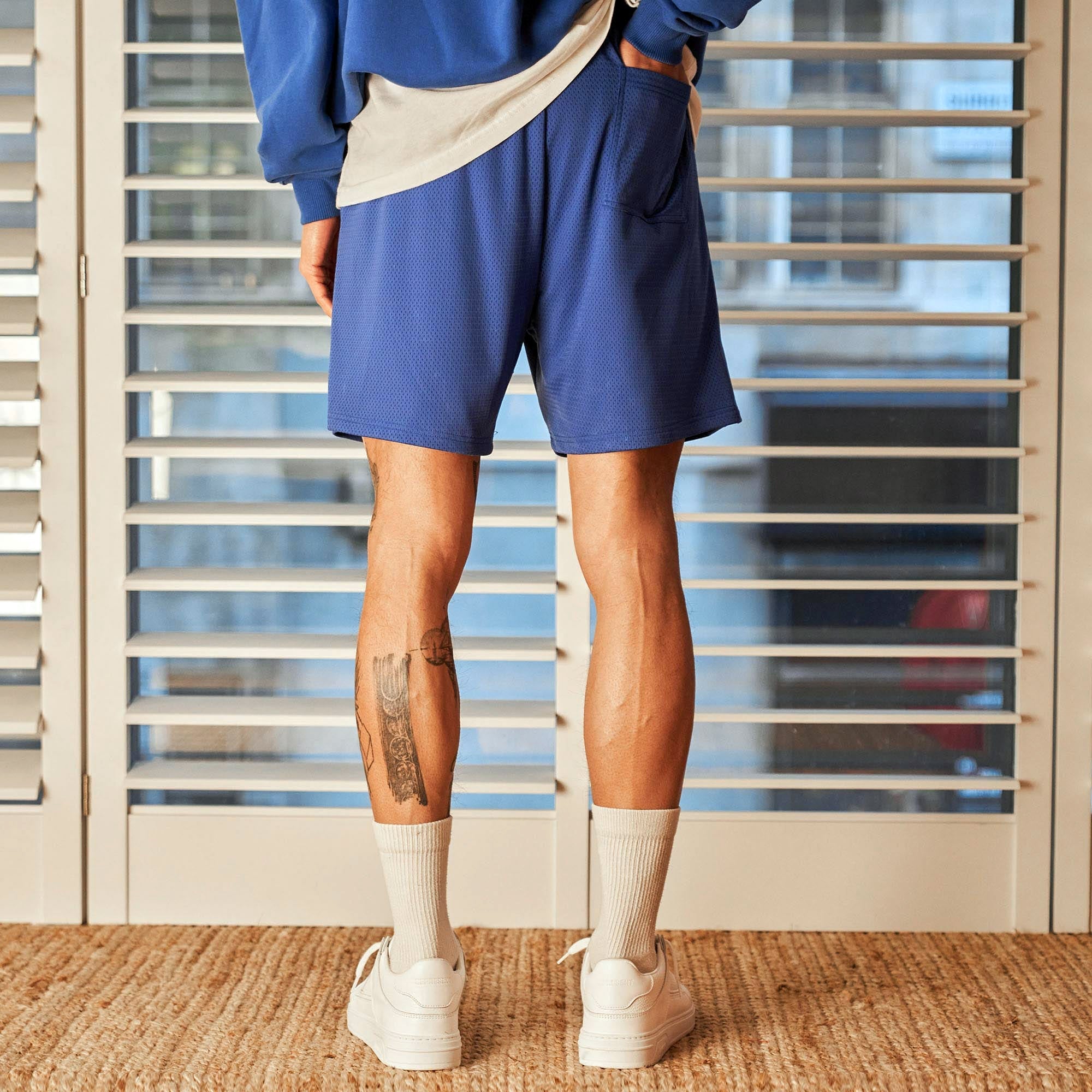 Represent Owners Club Mesh Shorts - Cobalt