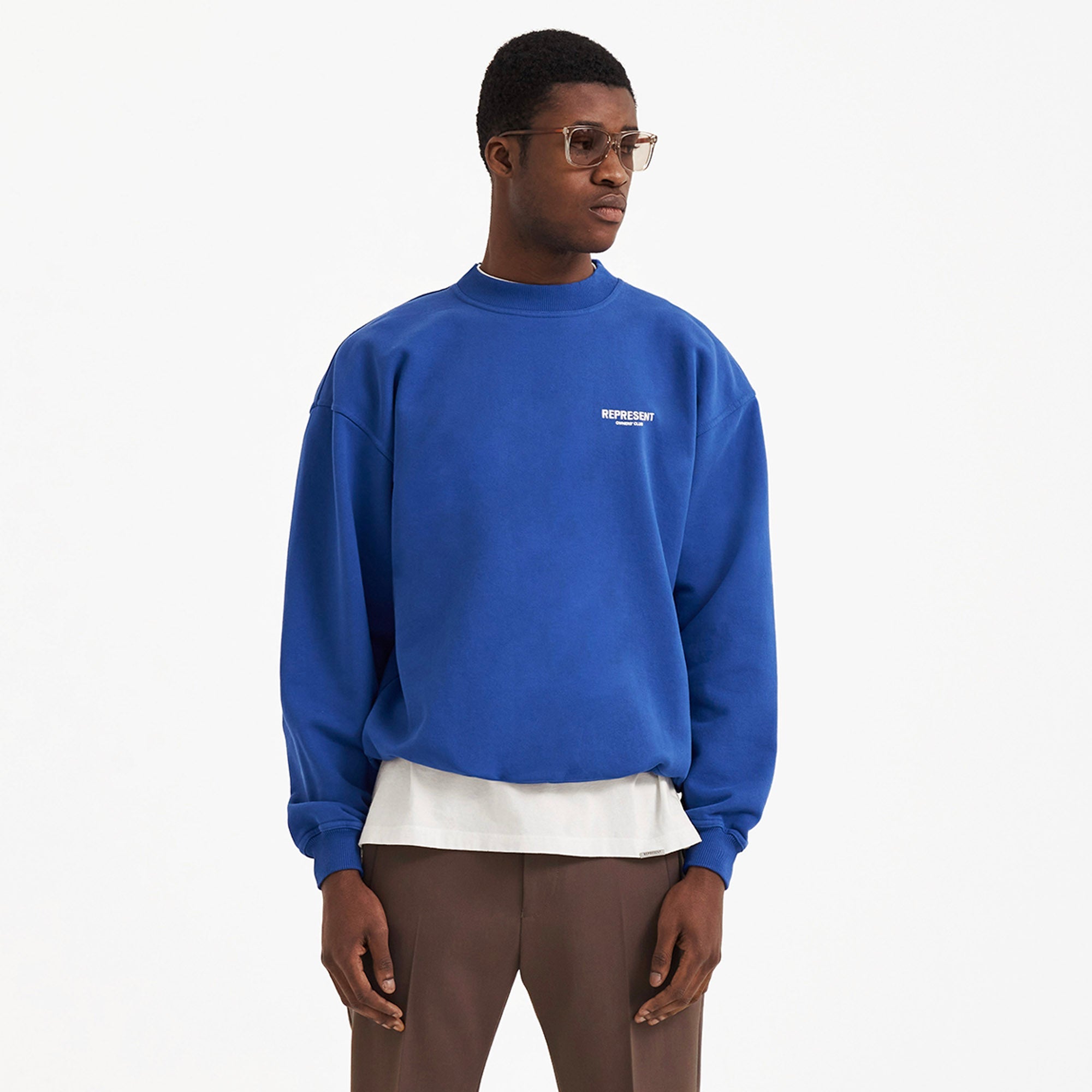 Represent Owners Club Sweater - Cobalt