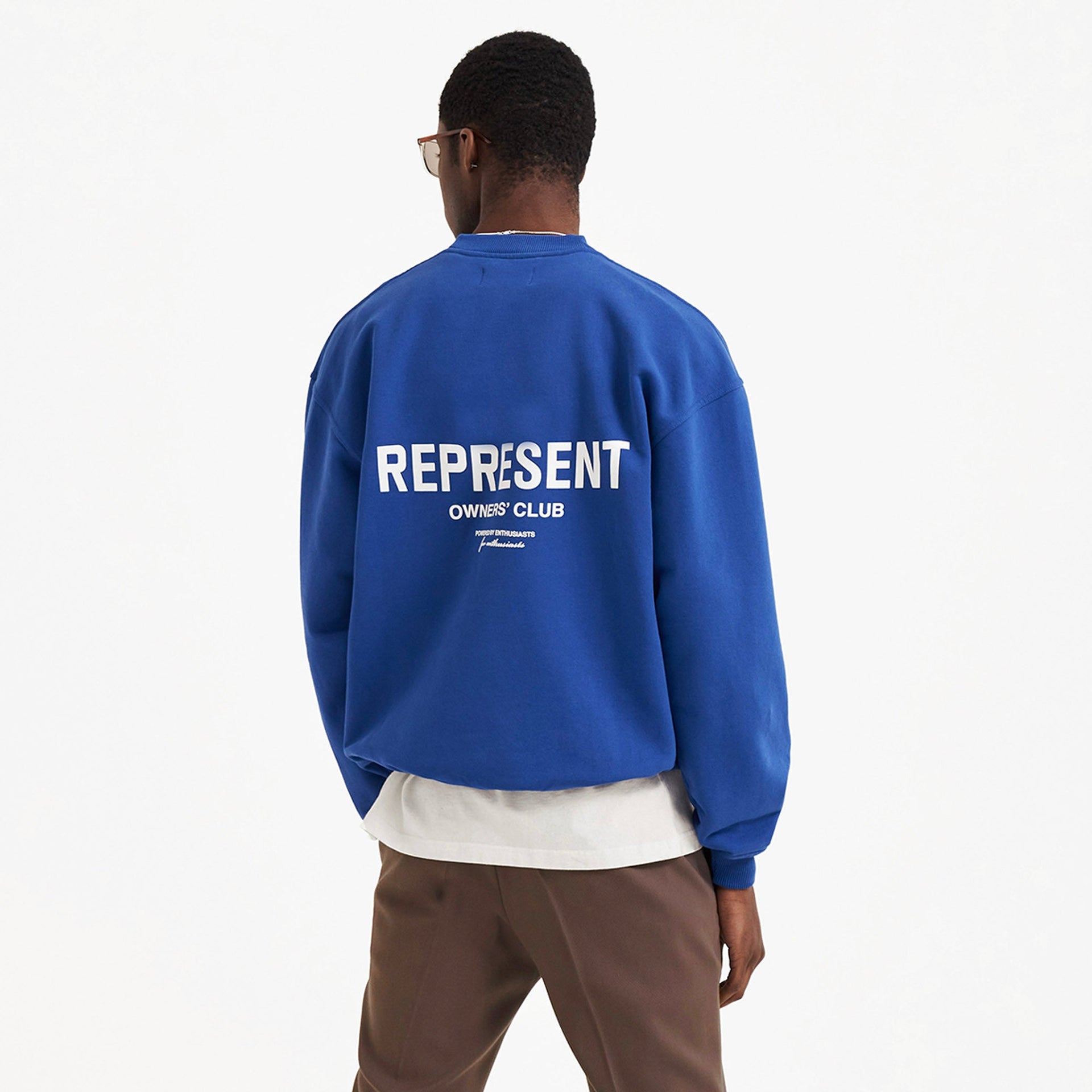 Represent Owners Club Sweater - Cobalt